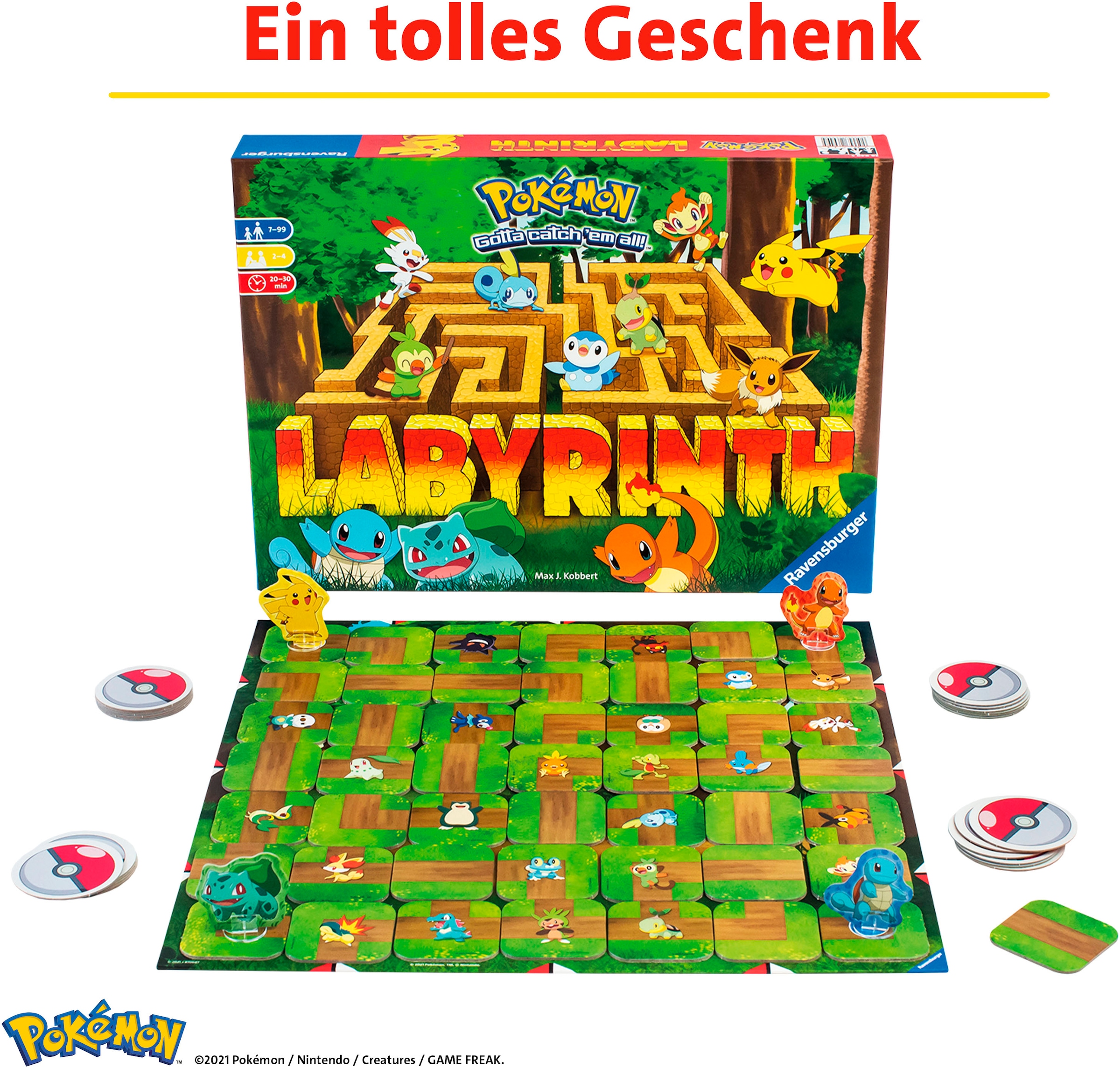 Ravensburger Spiel »Pokémon Labyrinth« Made in Europe