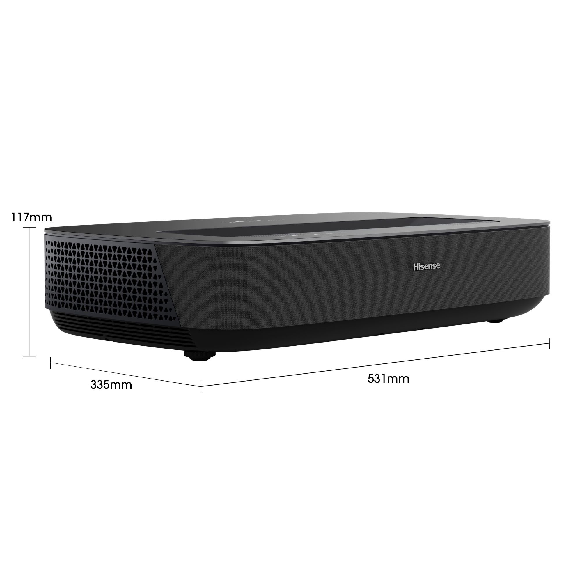 Hisense UHD-Beamer »Hisense PL1 Laser Cinema 80 - 120 Zoll Laser Projektor,(ohne Leinwand)«, (3000:1)