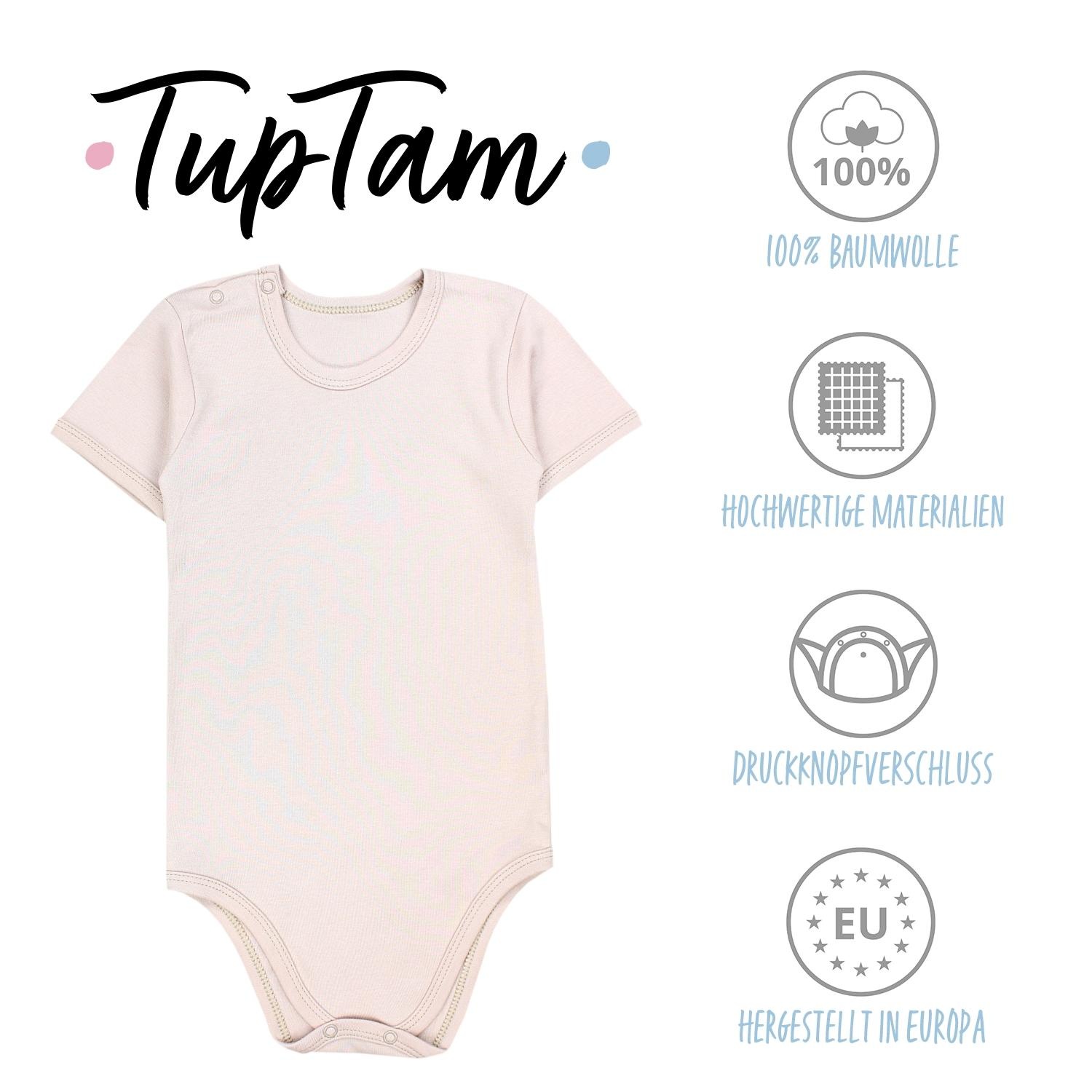 TupTam Kurzarmbody »Body Kinder Unisex Kurzarm Body 3er Set«