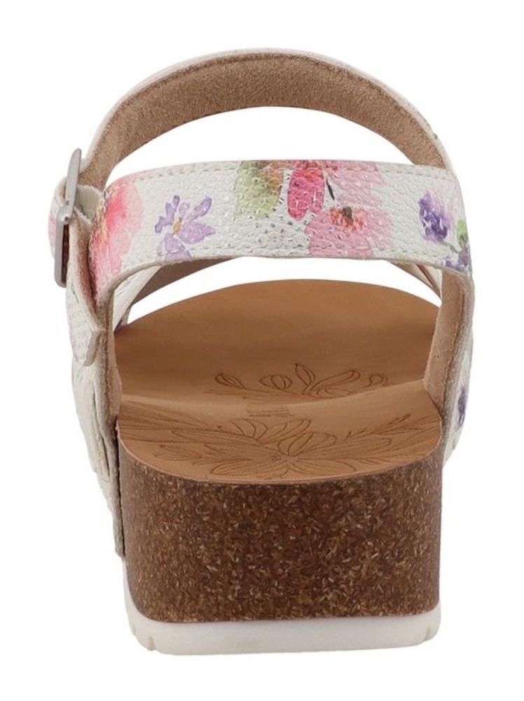 Mustang Shoes Sandalette »Magnolia«  Riemchensandale, Sommerschuh mit modischem Druck