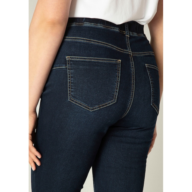 Base Level Curvy Jeansjeggings »Tessa«, Bequeme Schlupfform mit  angedeuteten Taschen die nicht auftragen im OTTO Online Shop