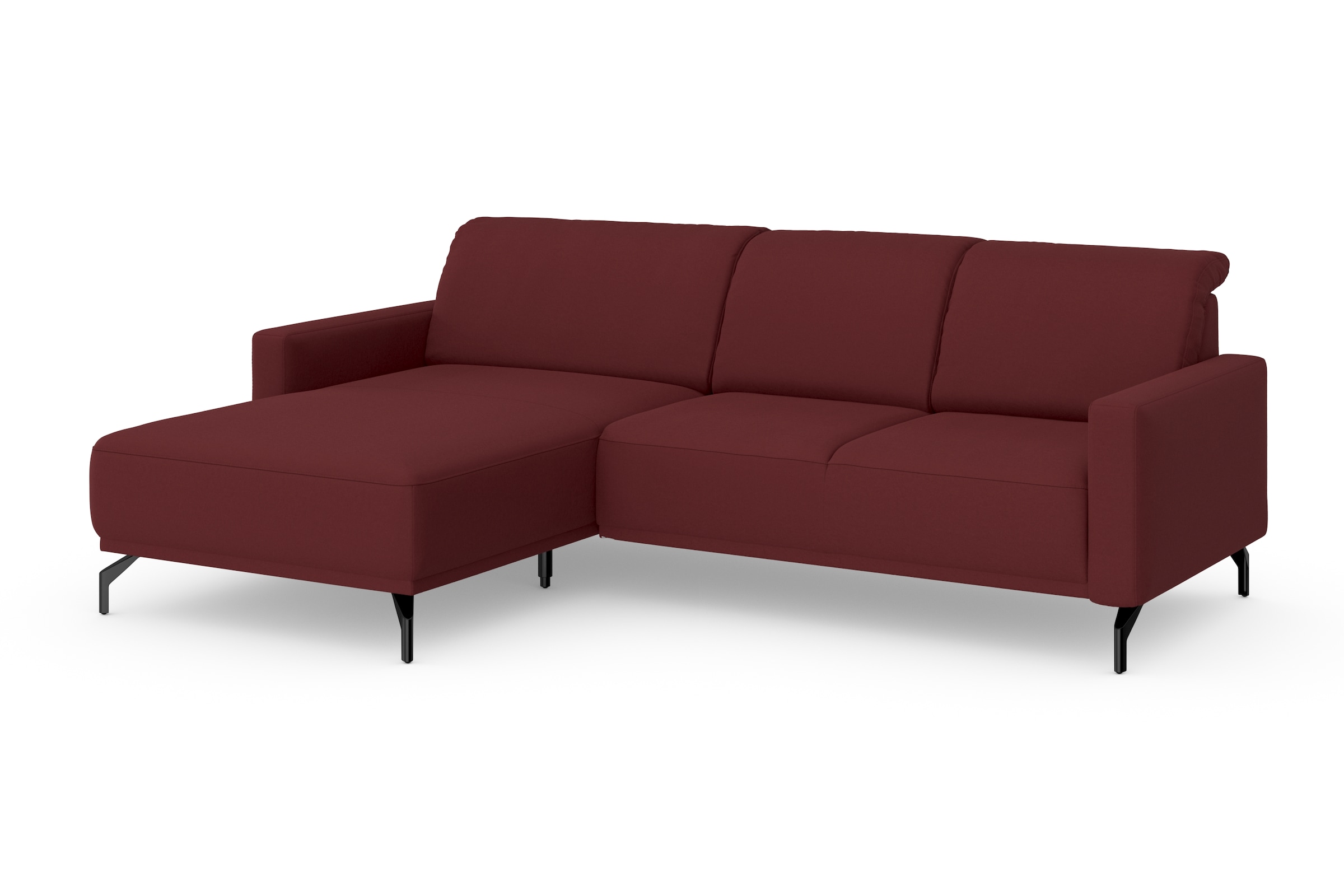 sit&more Ecksofa »Bailando L-Form«, wahlweise mit Kopfteilverstellung und Vorziehsitz, motorisch