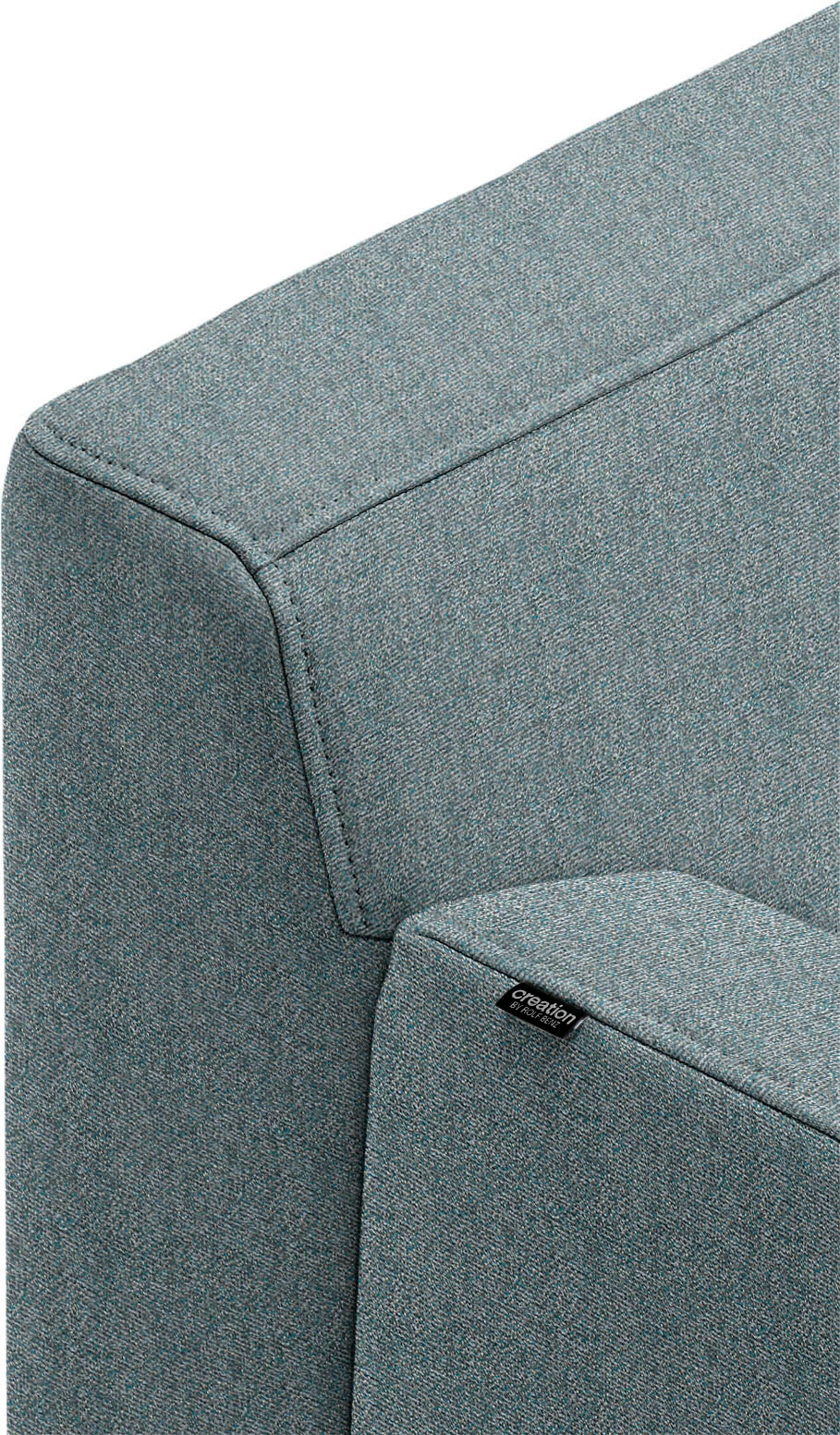 Creation BY ROLF BENZ Ecksofa »CR.446 Designsofa mit erstklassigem Sitzkomfort zum Wohlfühlen« in minimalistischer, schwereloser Optik, Breite 296 cm