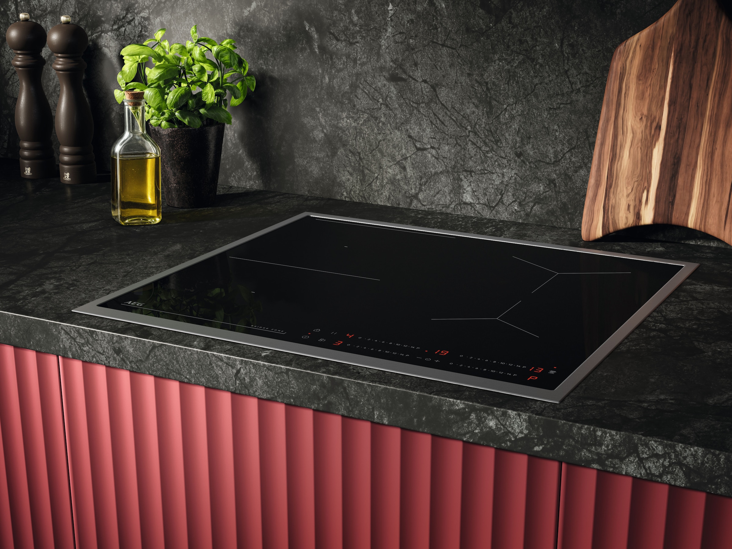 AEG Induktions-Kochfeld »TO64IB0FXB«, mit Bridge-Funktion