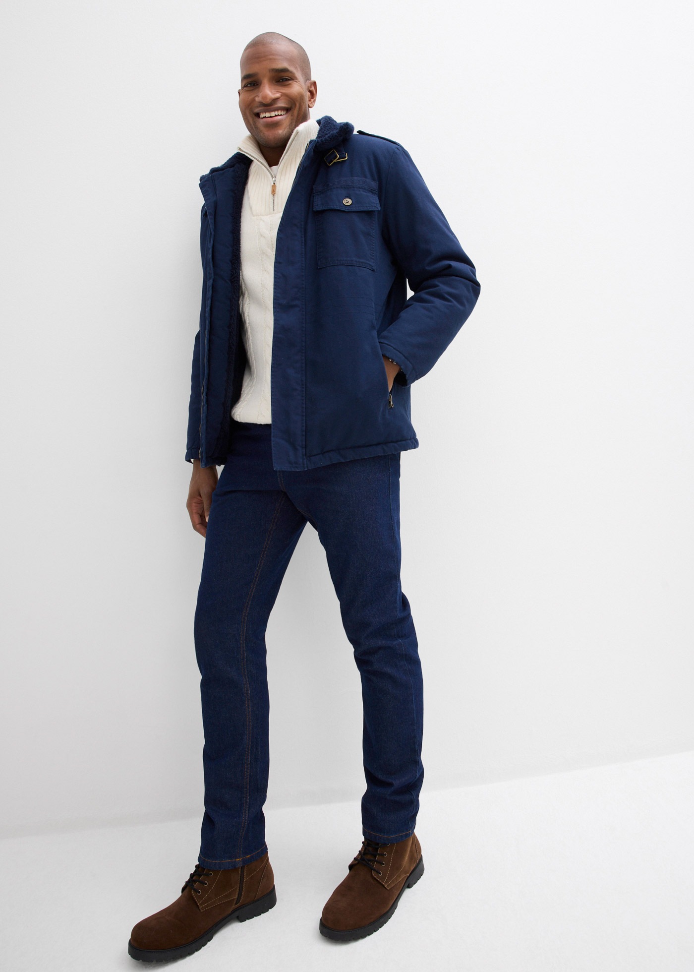 bonprix Gerade Jeans 5-Pocket Form, straight leg