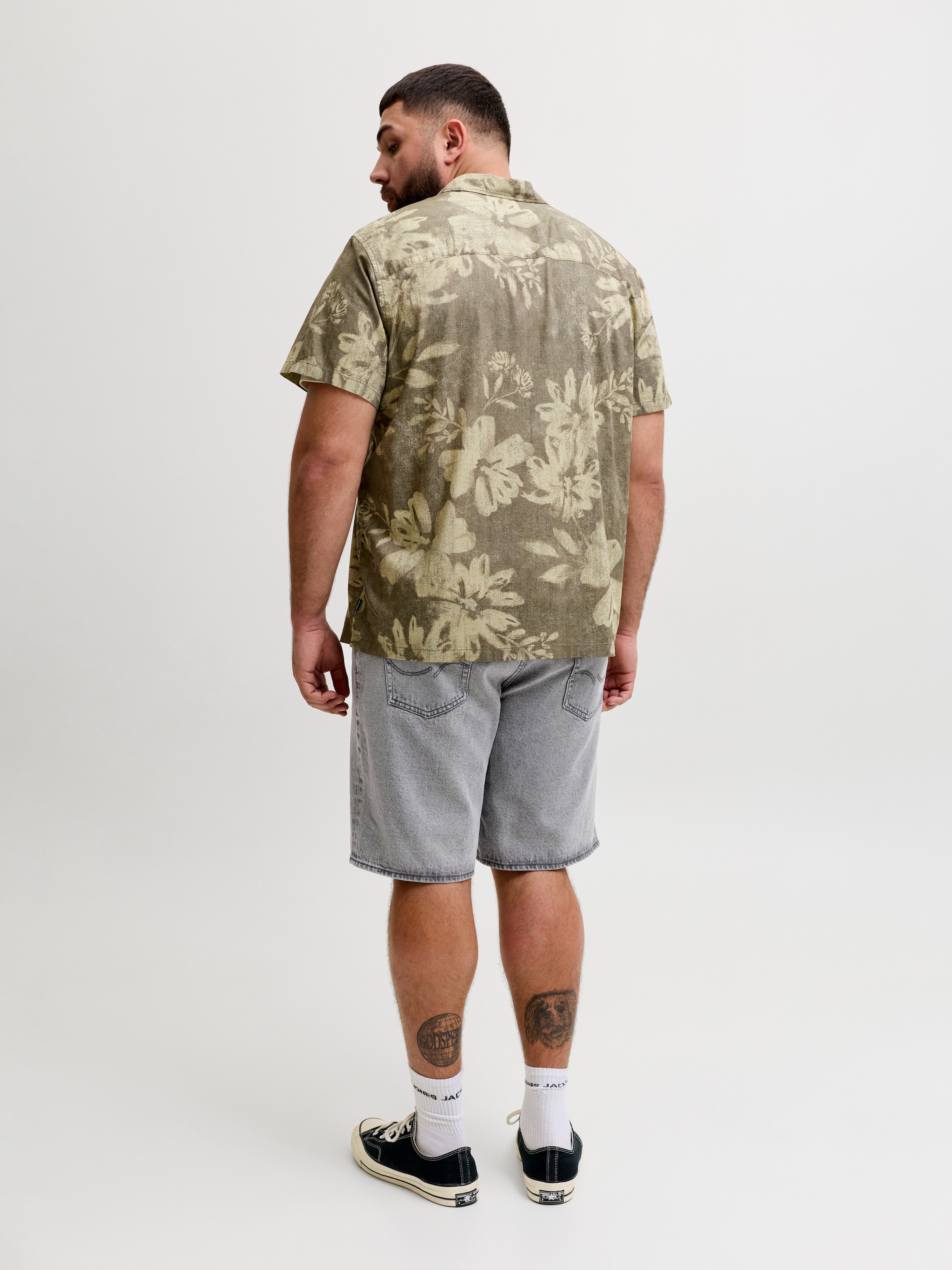 Jack & Jones PlusSize Jeansbermudas »JJITONY JJORIGINAL SHORT« Five-Pocket-Design, relaxed fit