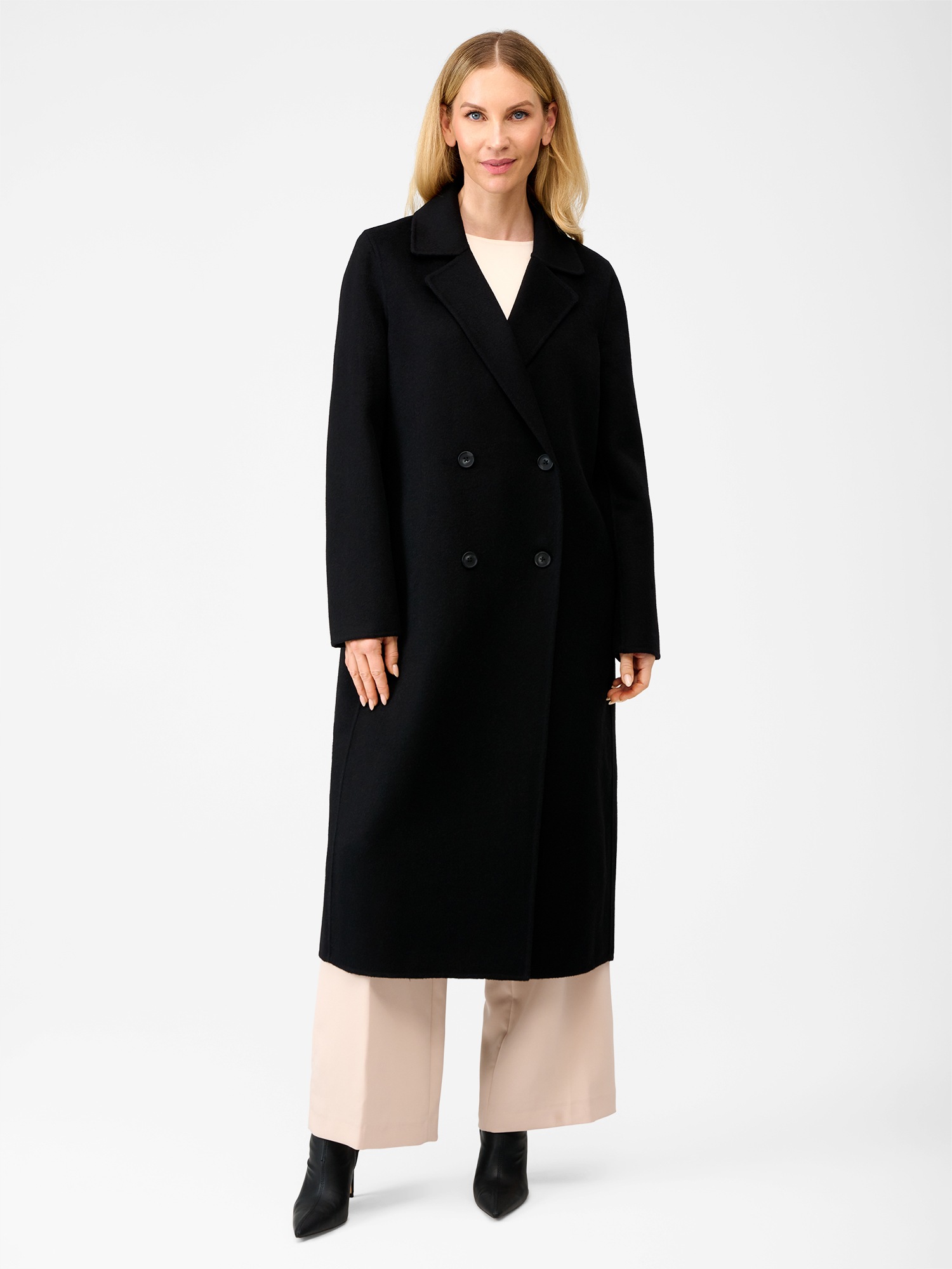RICANO Wollmantel »Wollmantel Clara« Handgefertigt, aus feinster Double-Face Wool
