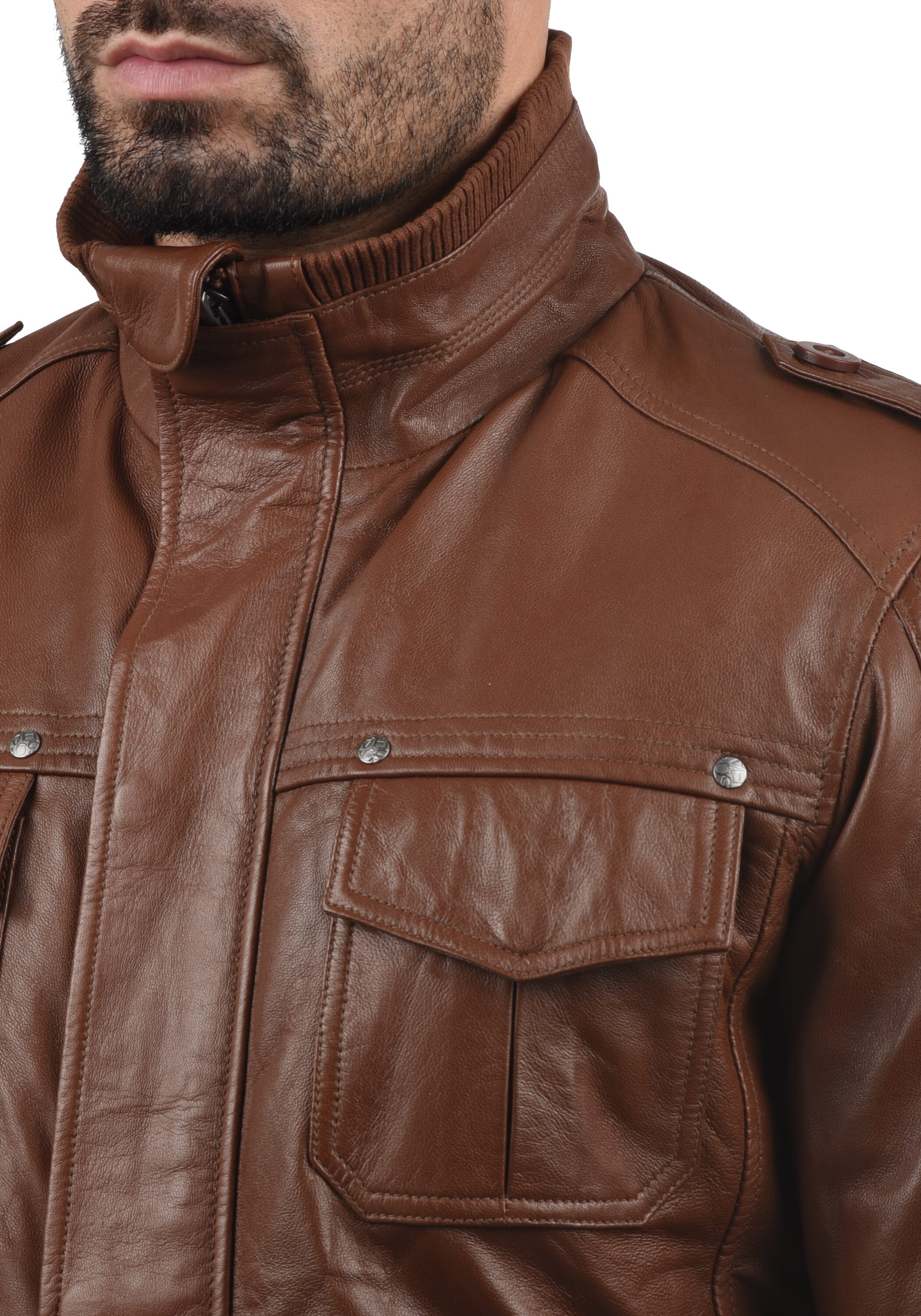!Solid Lederjacke »Lederjacke SDCamash«
