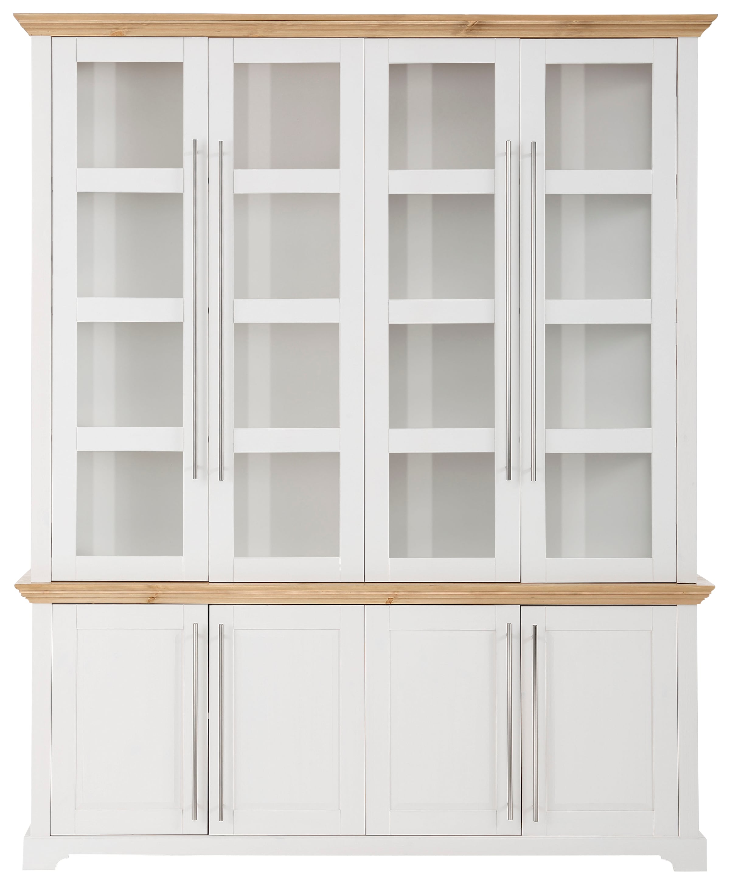 Home affaire Vitrine »Meliss«, aus massiver Kiefer, FSC® zertifiziert, Breite 171 cm