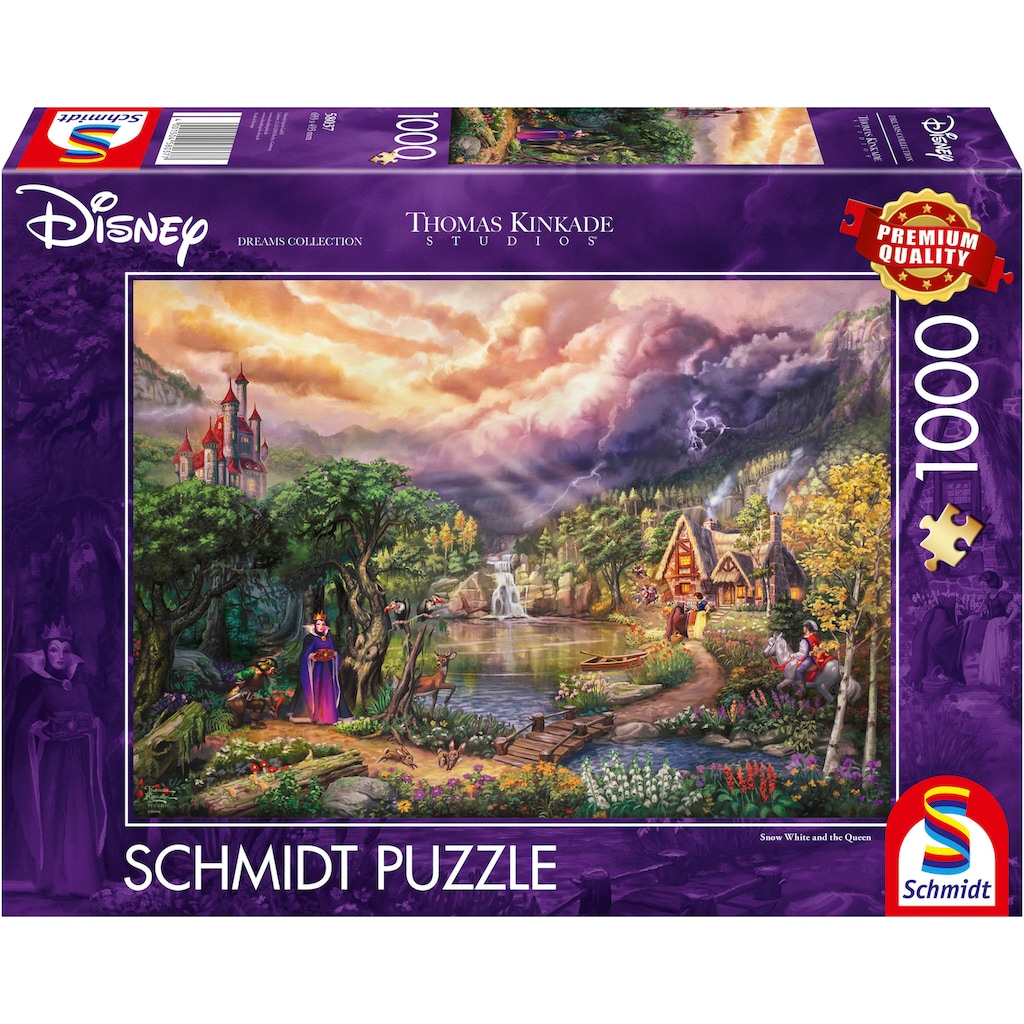 Schmidt Spiele Puzzle »Disney, Snow White and the Queen von Thomas Kinkade«