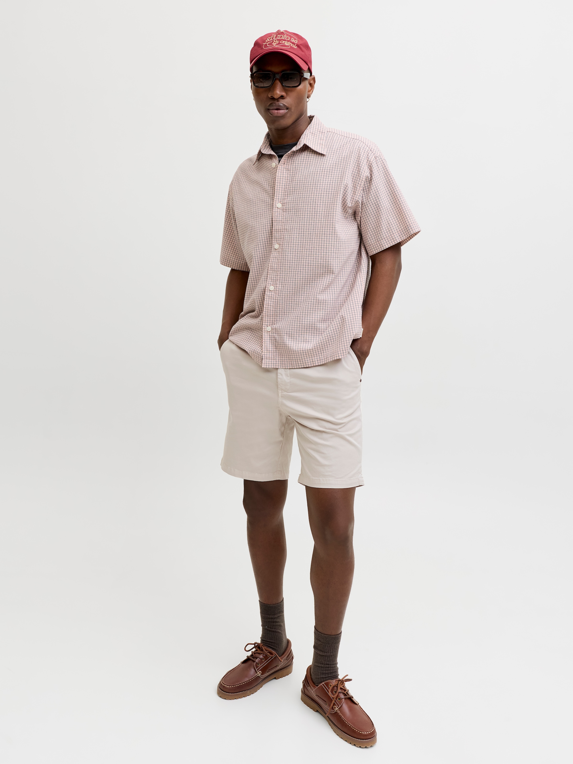 Jack & Jones Chinoshorts »JPSTACE VANCE CHINO SHORTS REG SN«  Baumwollmischung, relaxed fit