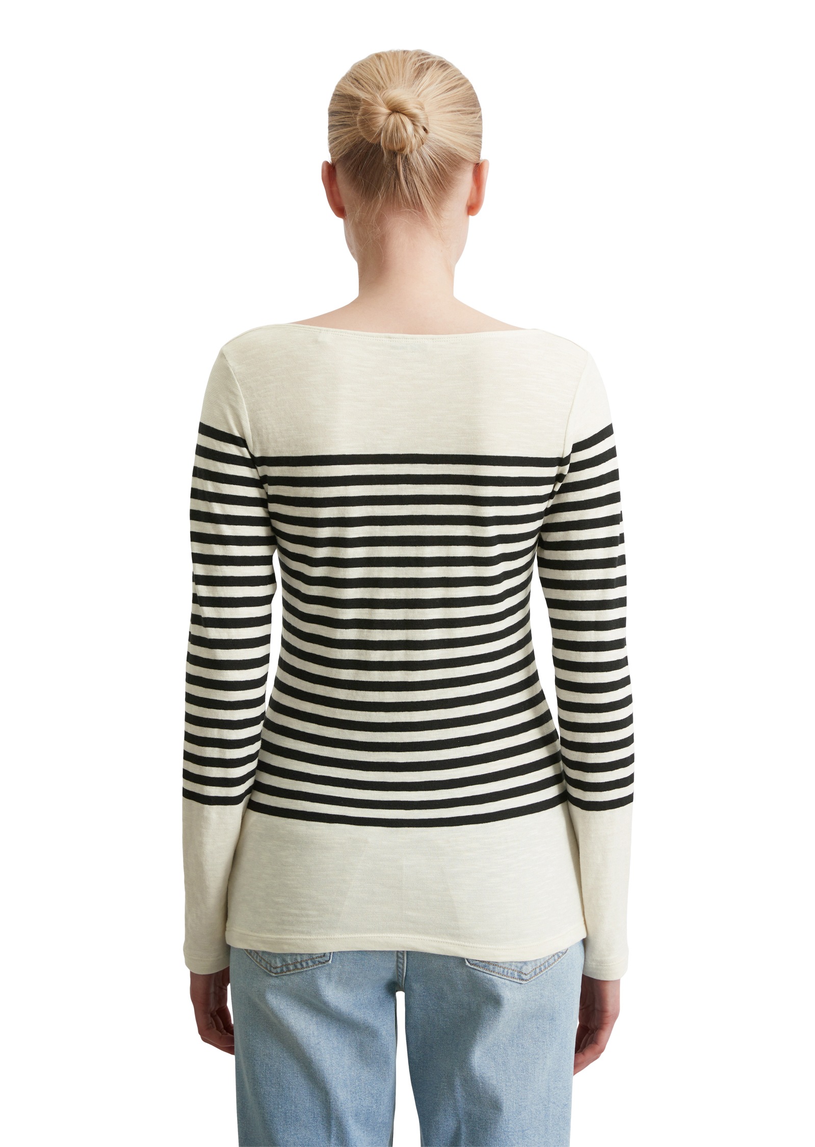 Marc O'Polo Langarmshirt, im schönen Streifenmuster