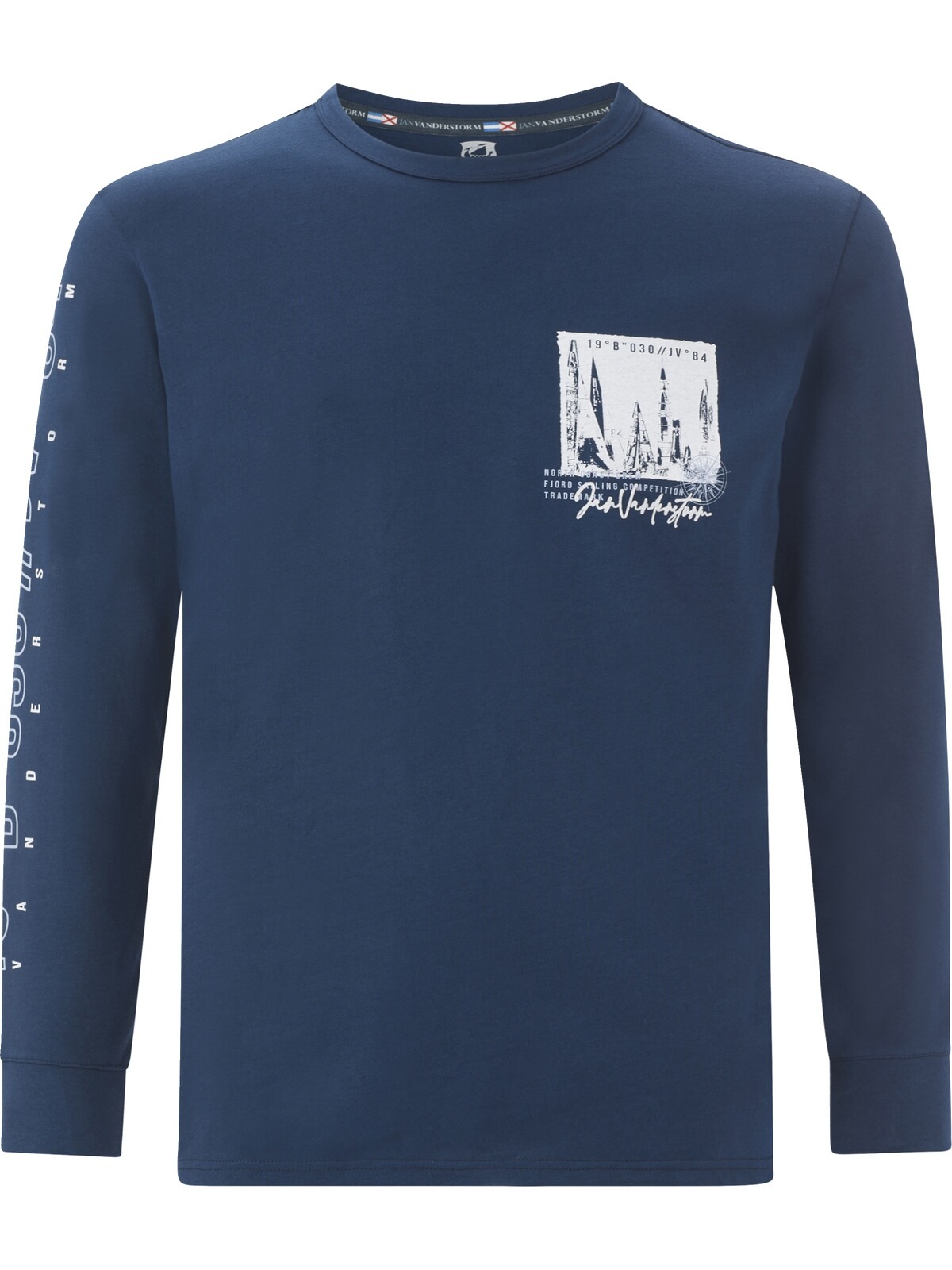 Jan Vanderstorm Langarm-Poloshirt »Langarmshirt WINHOLM«