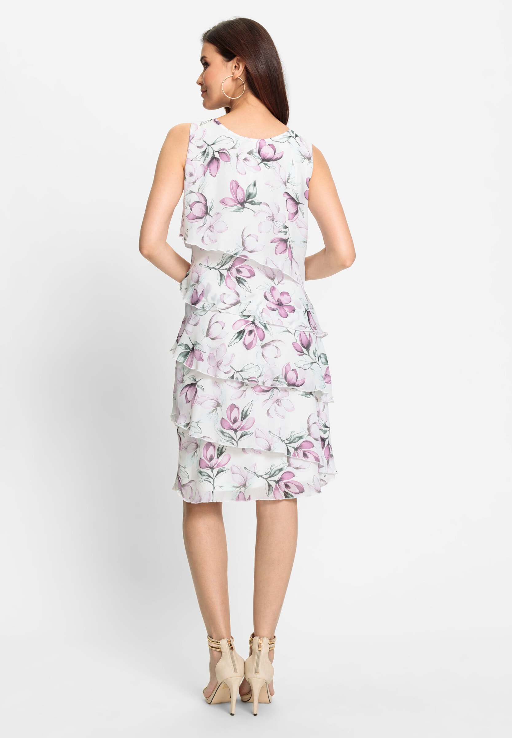 Witt Shirtkleid »Kleid Druckkleid im Lagenlook« Ohne Taschen