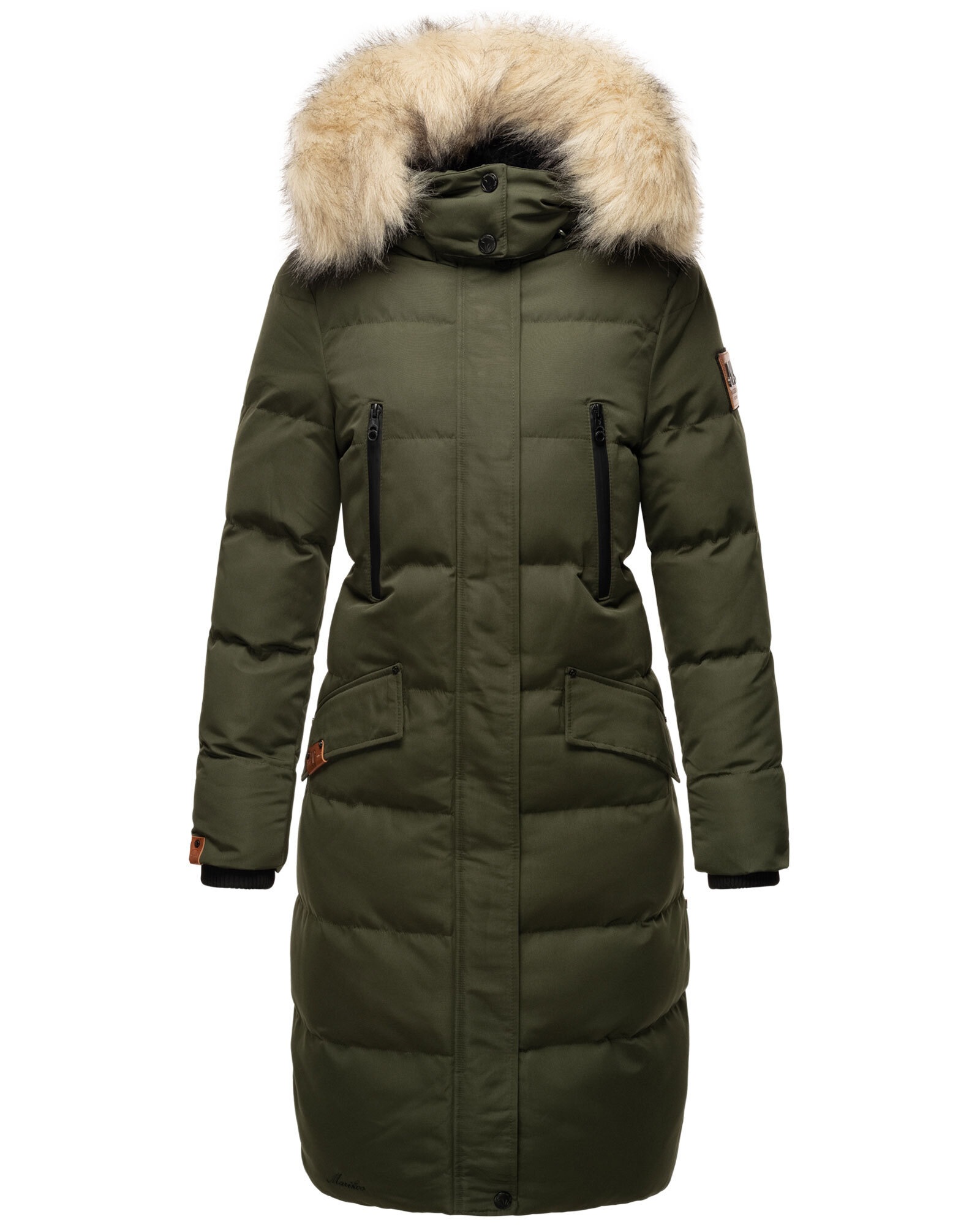 Marikoo Winterjacke »Marikoo Schneesternchen Damen Winter Steppjacke B890«