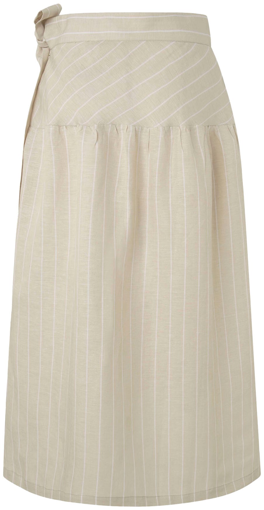 Pepe Jeans Midirock »EFFIE«, aus sommerlichem Leinenmix