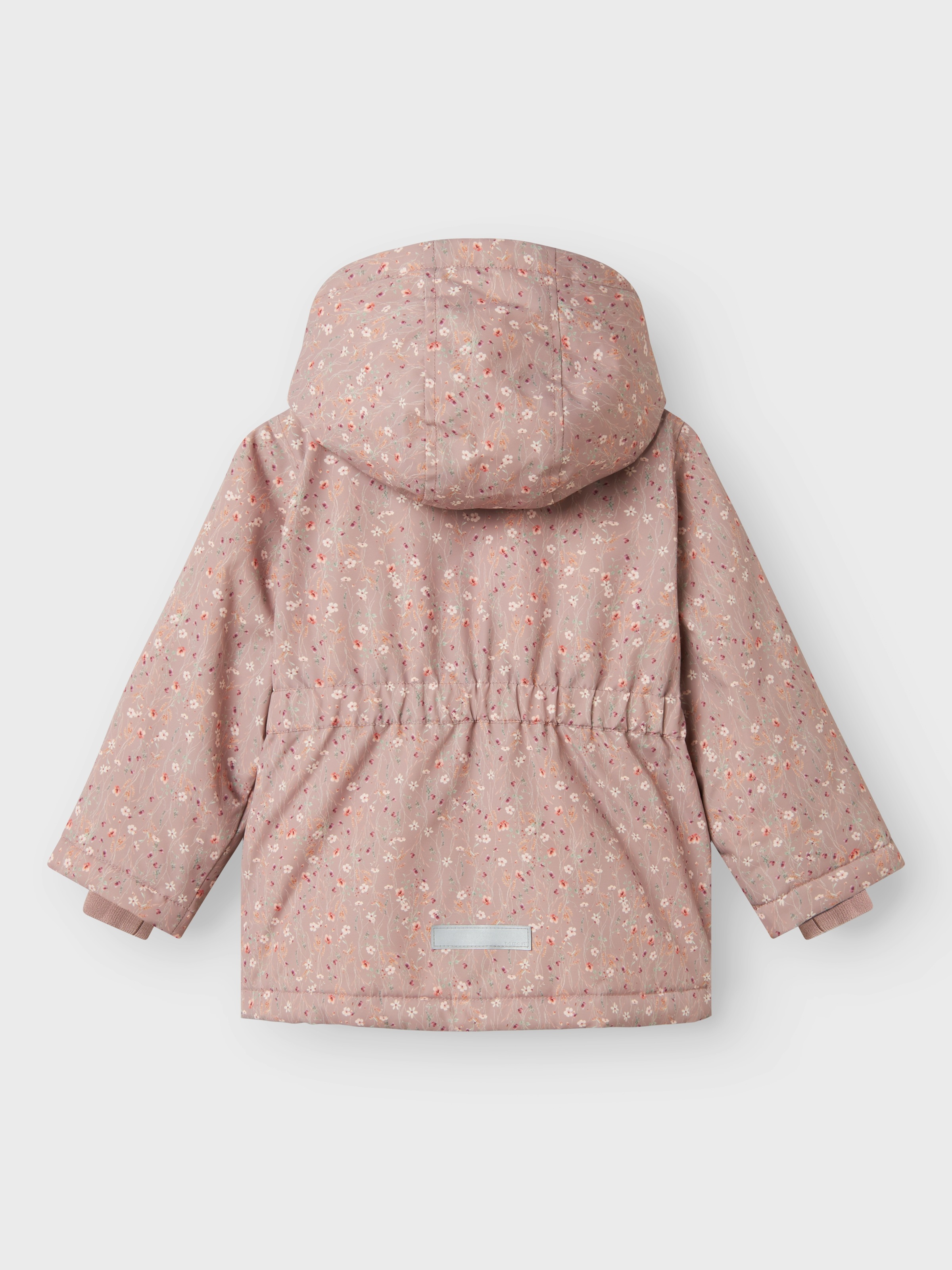 Name It Outdoorjacke »NMFMAXI PA JACKET AOP NOOS«, mit Kapuze, mit dekorativen und reflektierenden Details