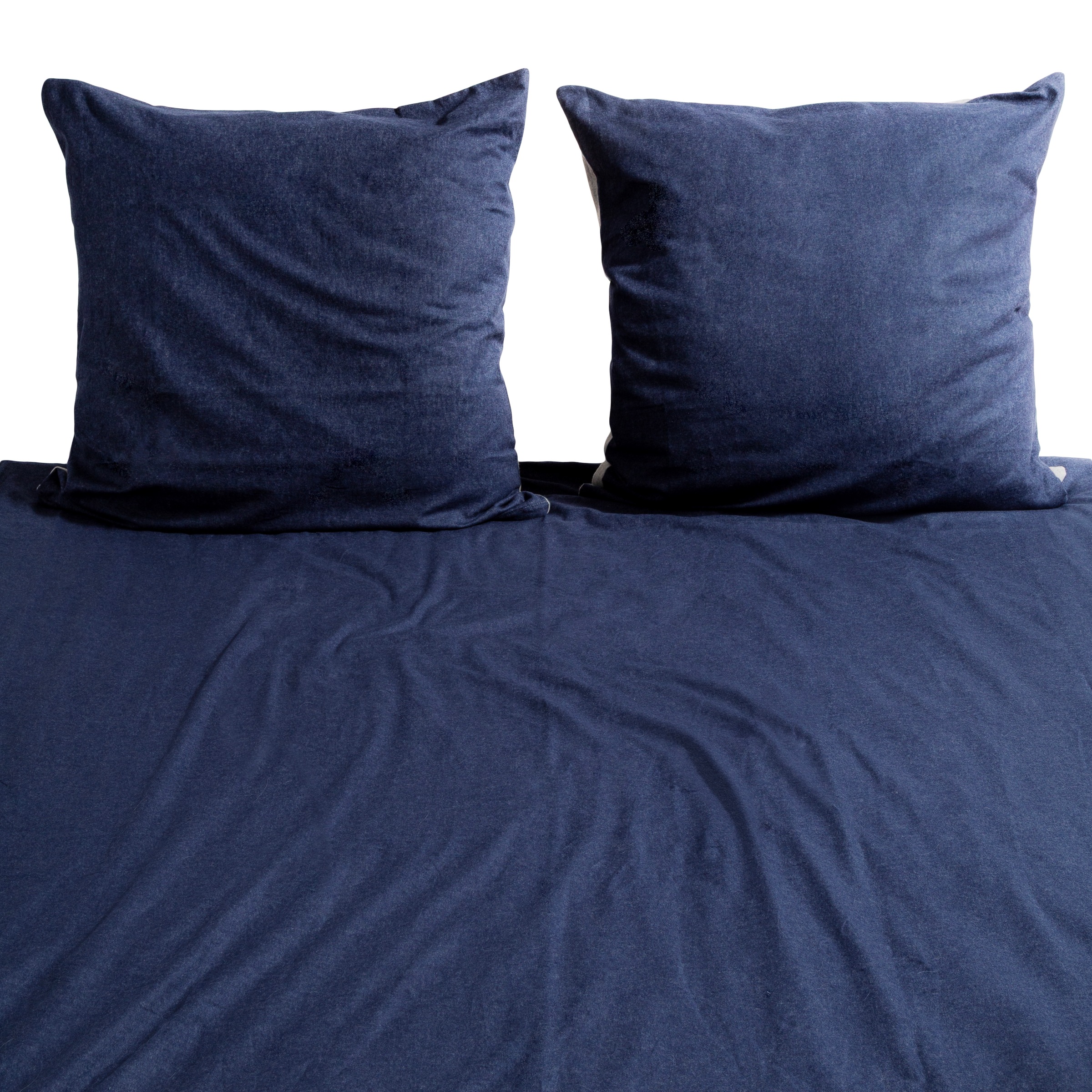 Wolkenfeld Kissenbezug »Flanell Baumwolle Kopfkissenbezug - Premium Kissenbezug« Größe 80x80, 40x80 und 70x90 cm; versteckter Reißverschluss