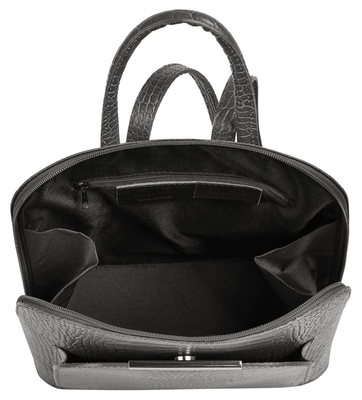 Cluty Cityrucksack echt Leder, Made in Italy