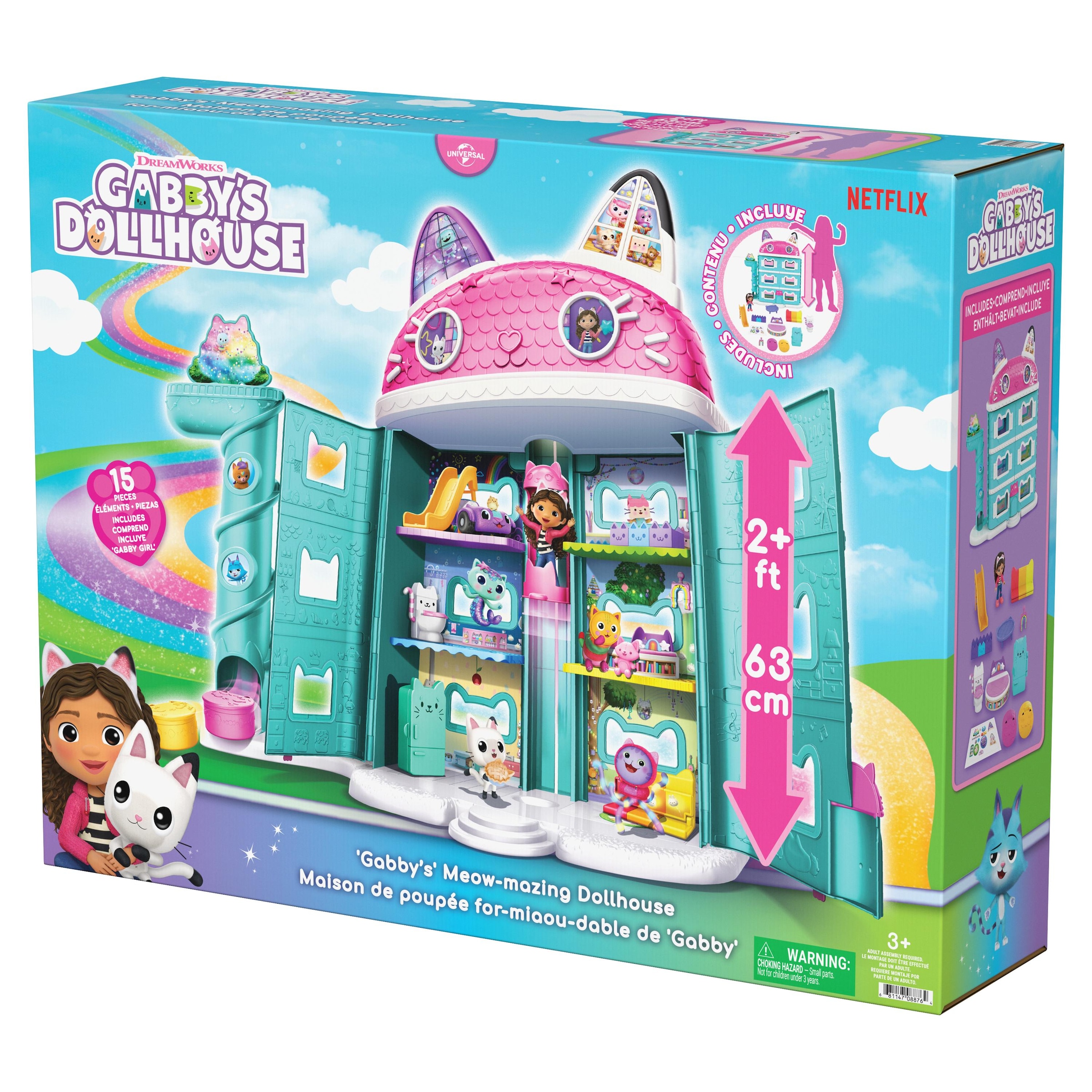 Spin Master Puppenhaus »DreamWorks Gabby's Dollhouse Katz-tastisches Puppenhaus 2026«