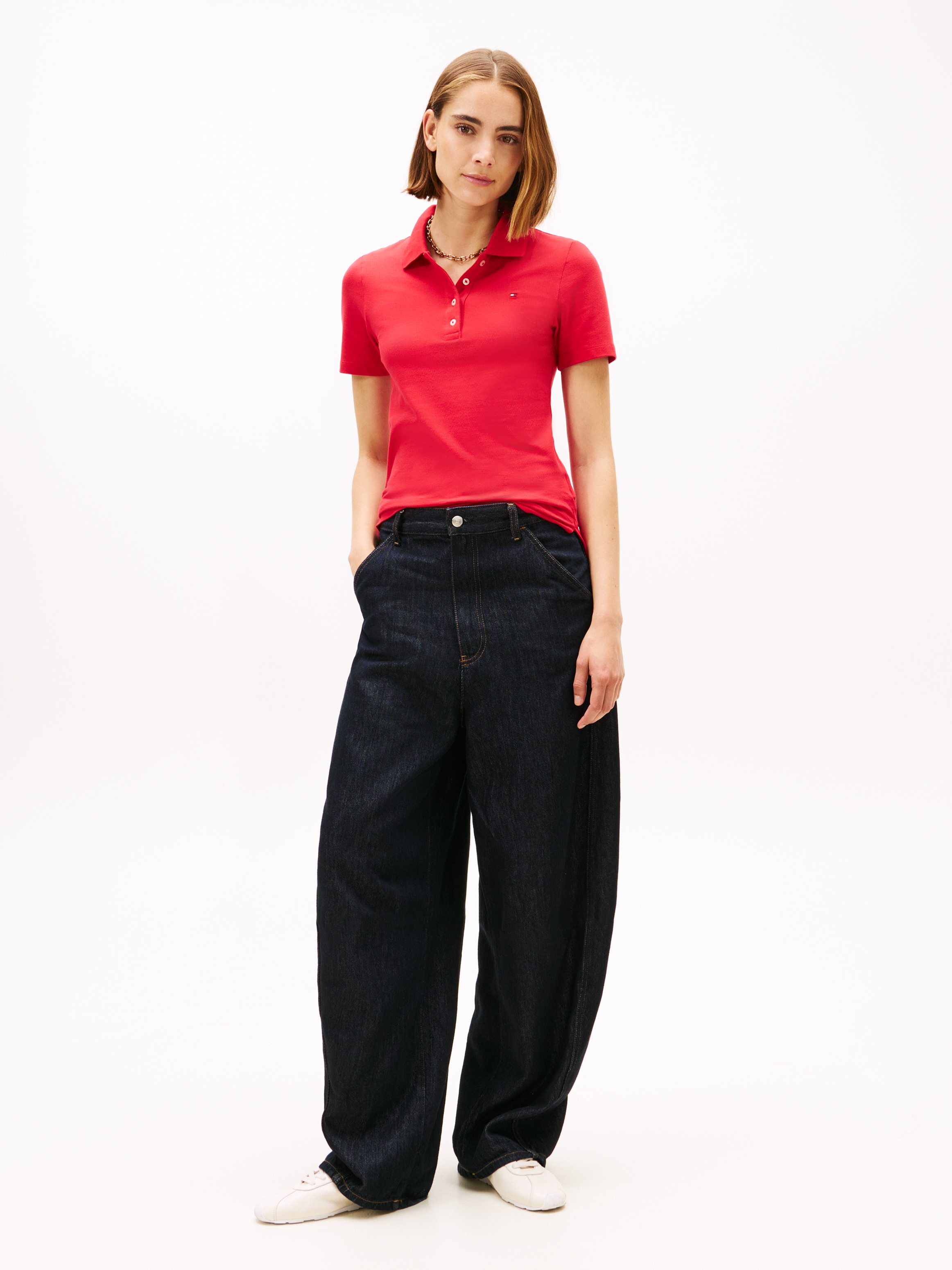 Tommy Hilfiger Poloshirt »1985 Slim Fit Pique Premium«