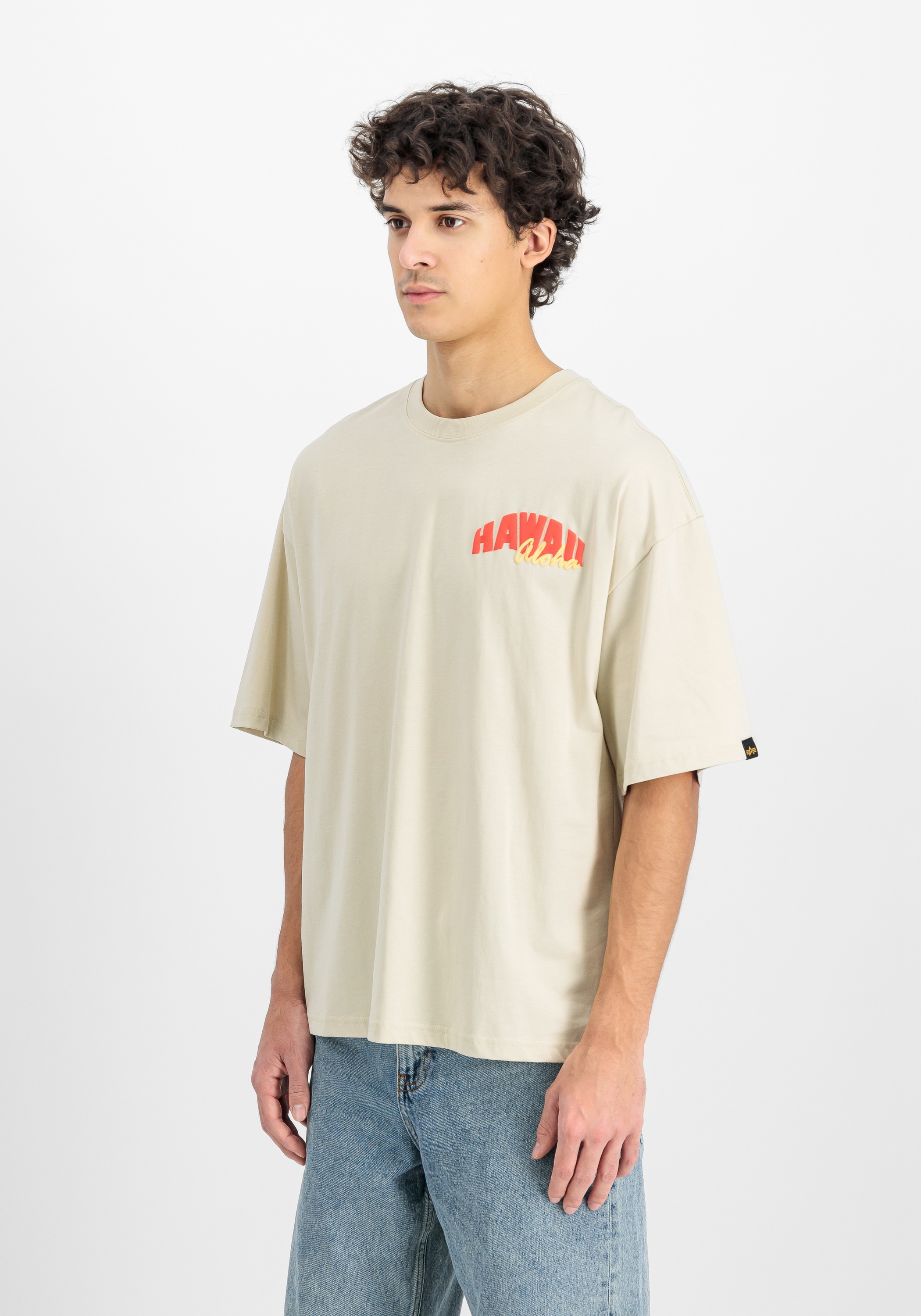 Alpha Industries T-Shirt »Hawaii Aloha Backprint T-Shirt T-Shirt«