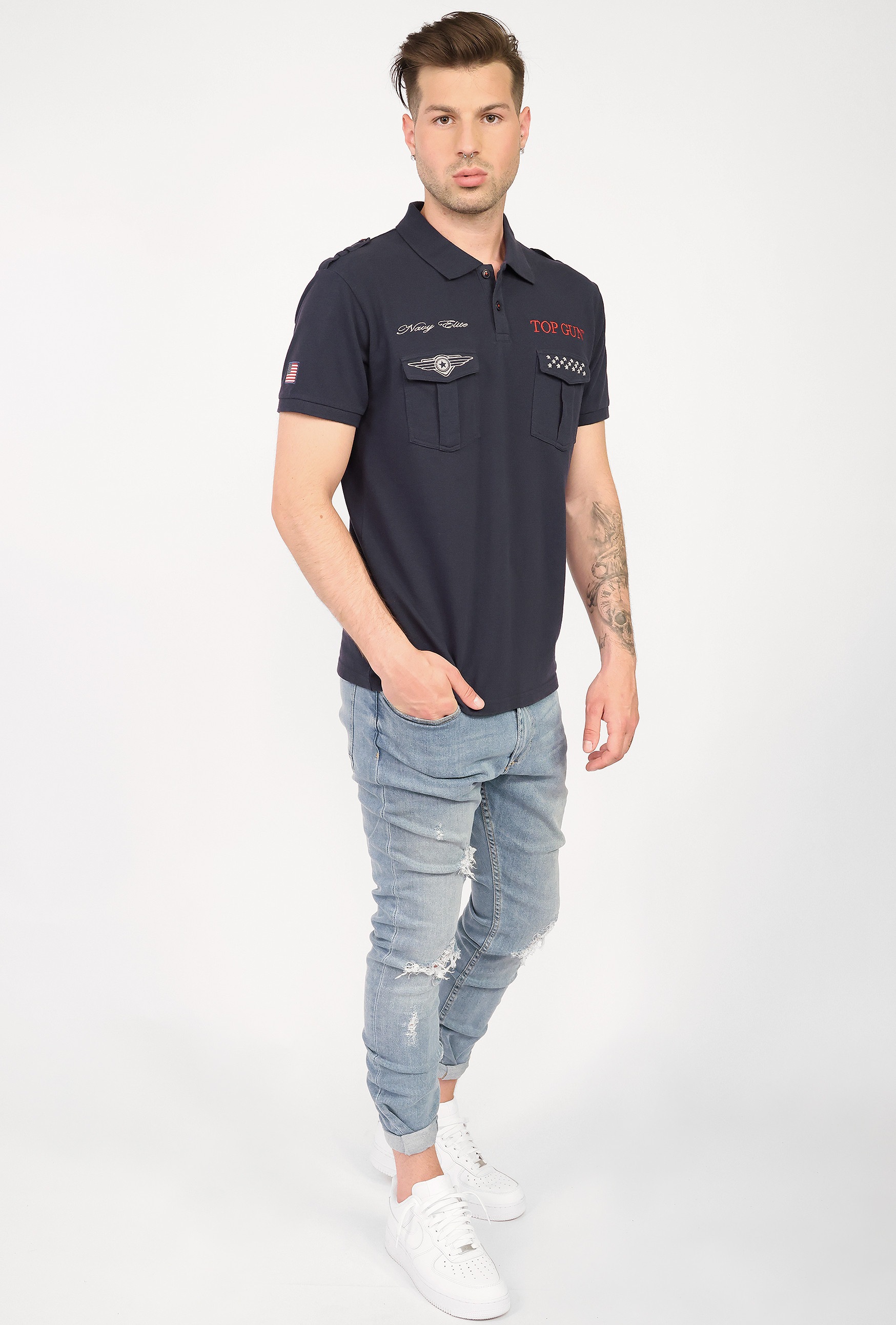 TOP GUN T-Shirt »Polo Shirt TG20213003«