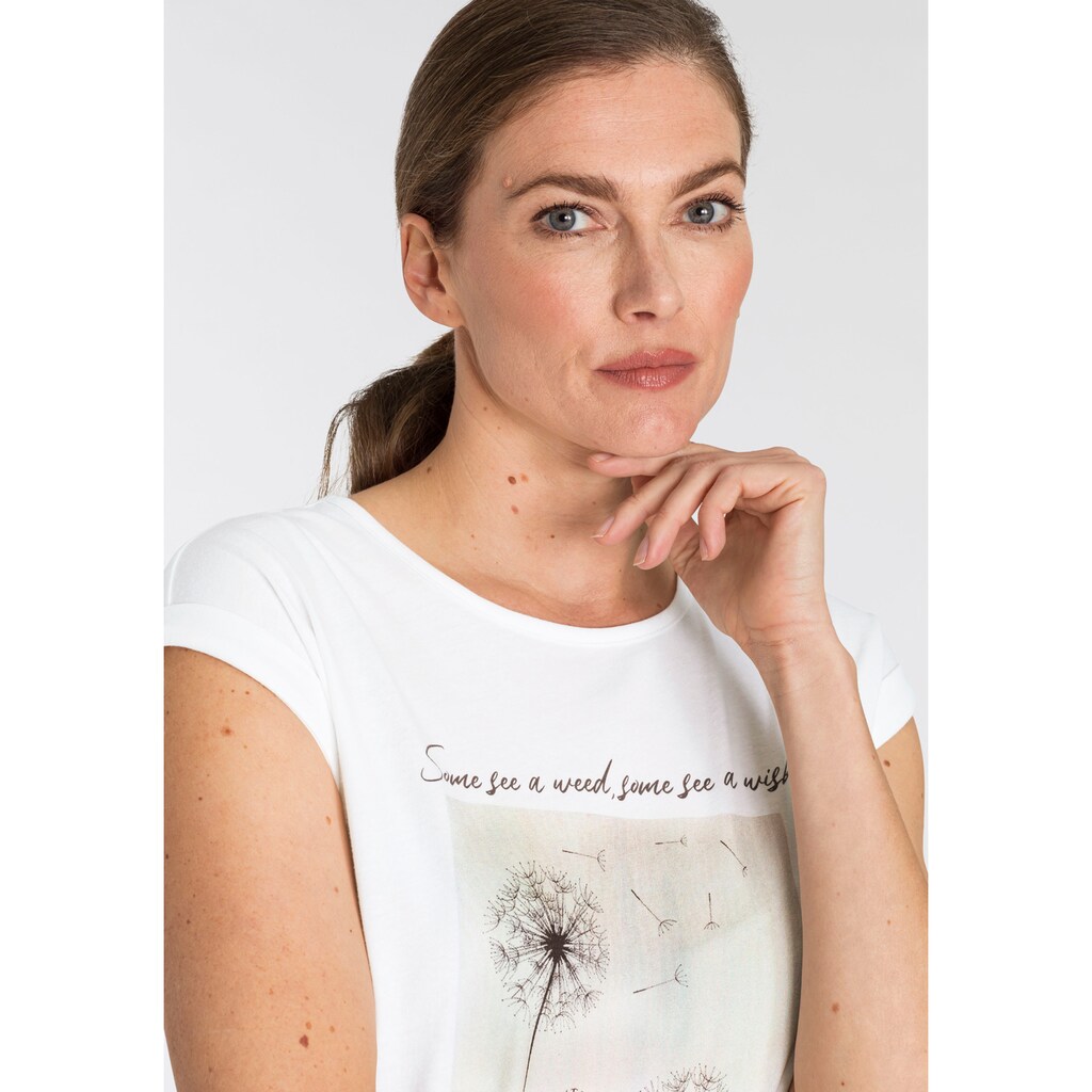 Boysen's T-Shirt, mit Pusteblumen- Druck NEUE KOLLEKTION