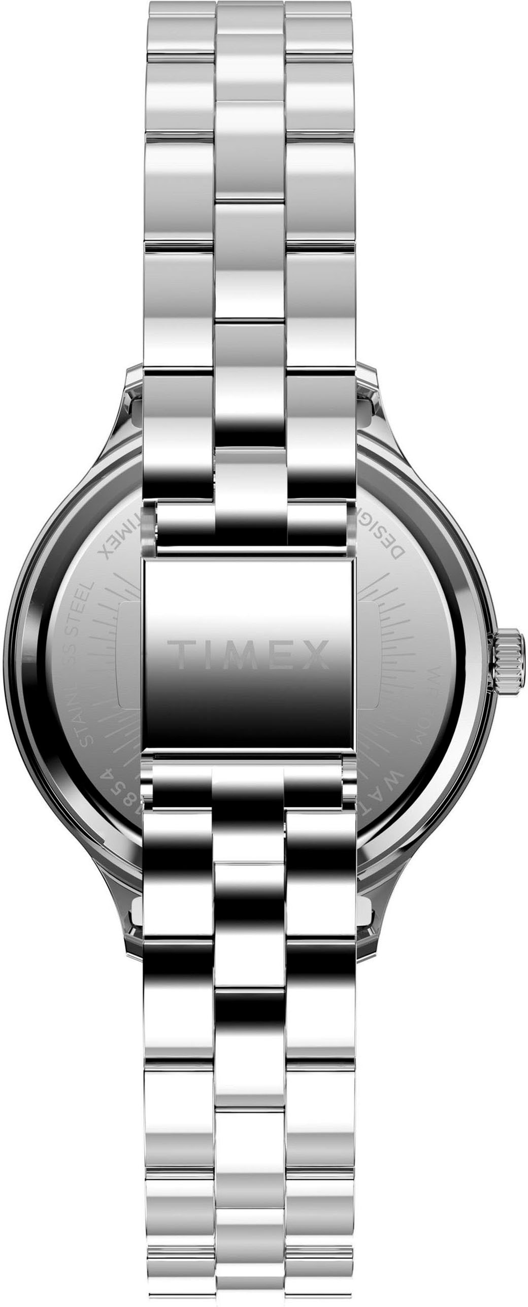 Timex Quarzuhr »PEYTON«, Armbanduhr, Damenuhr,Edelstahlarmband,analog