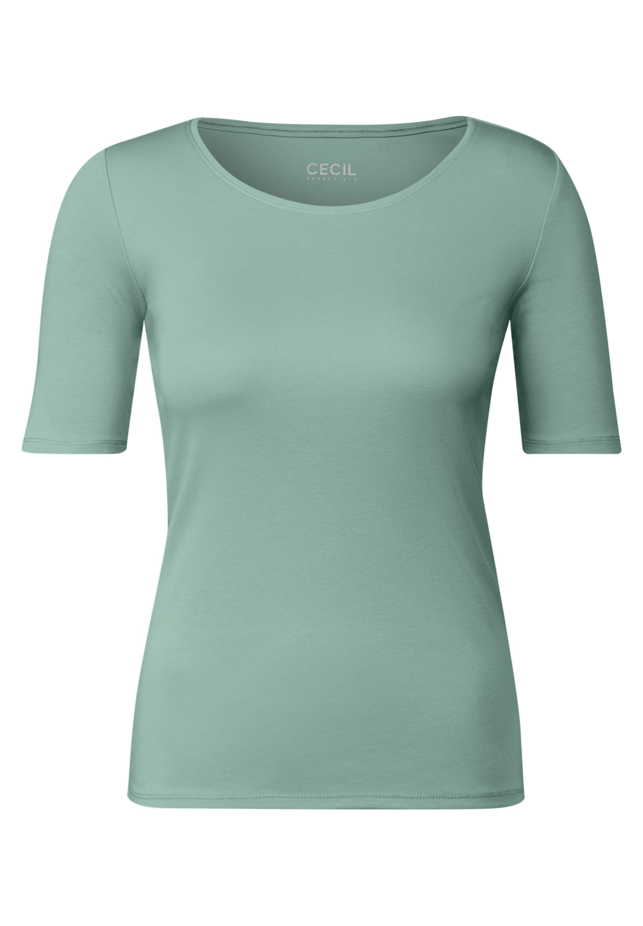 Cecil T-Shirt »Style Lena«, mit klassischem Rundhalsausschnitt