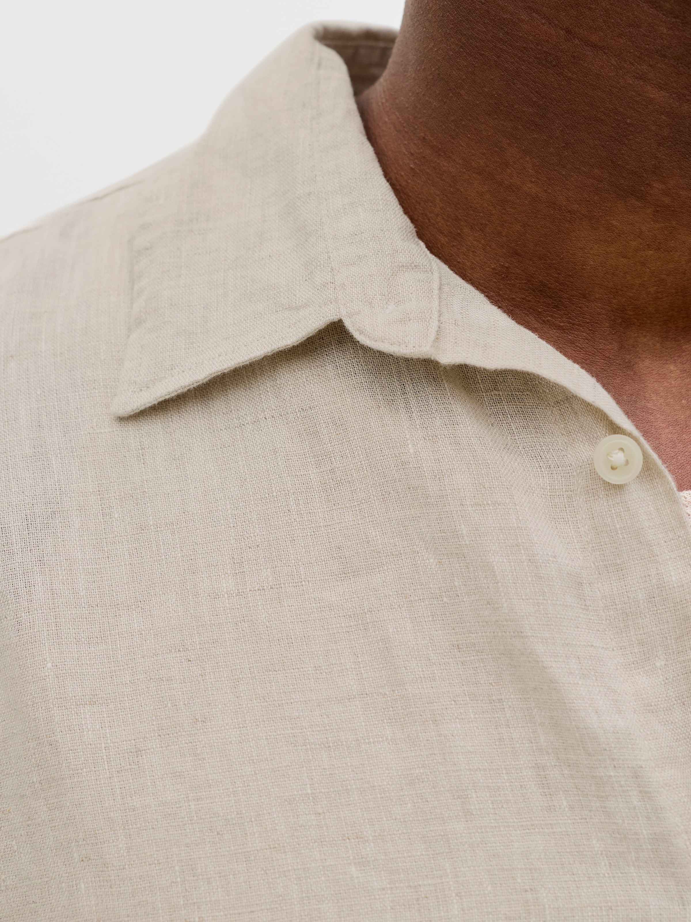 Jack & Jones Langarmhemd »JPRBLALAWRENCE LINEN LS SHIRT SN«