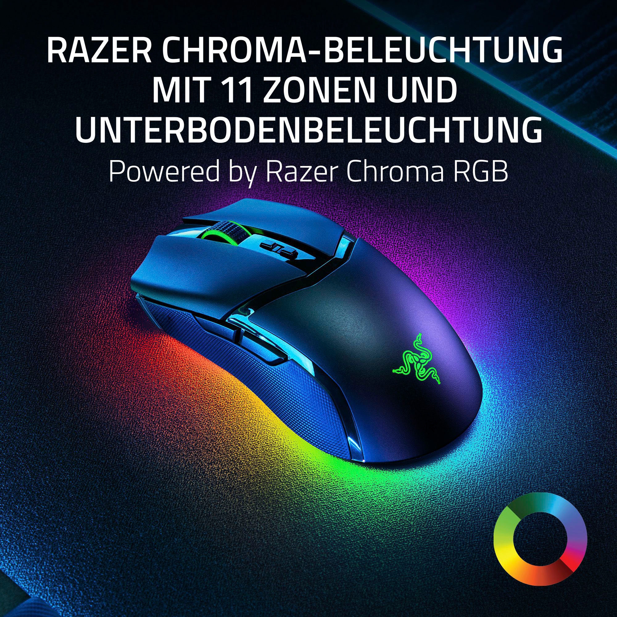 RAZER Gaming-Maus »Cobra Pro«, USB-RF kabellos + Bluetooth