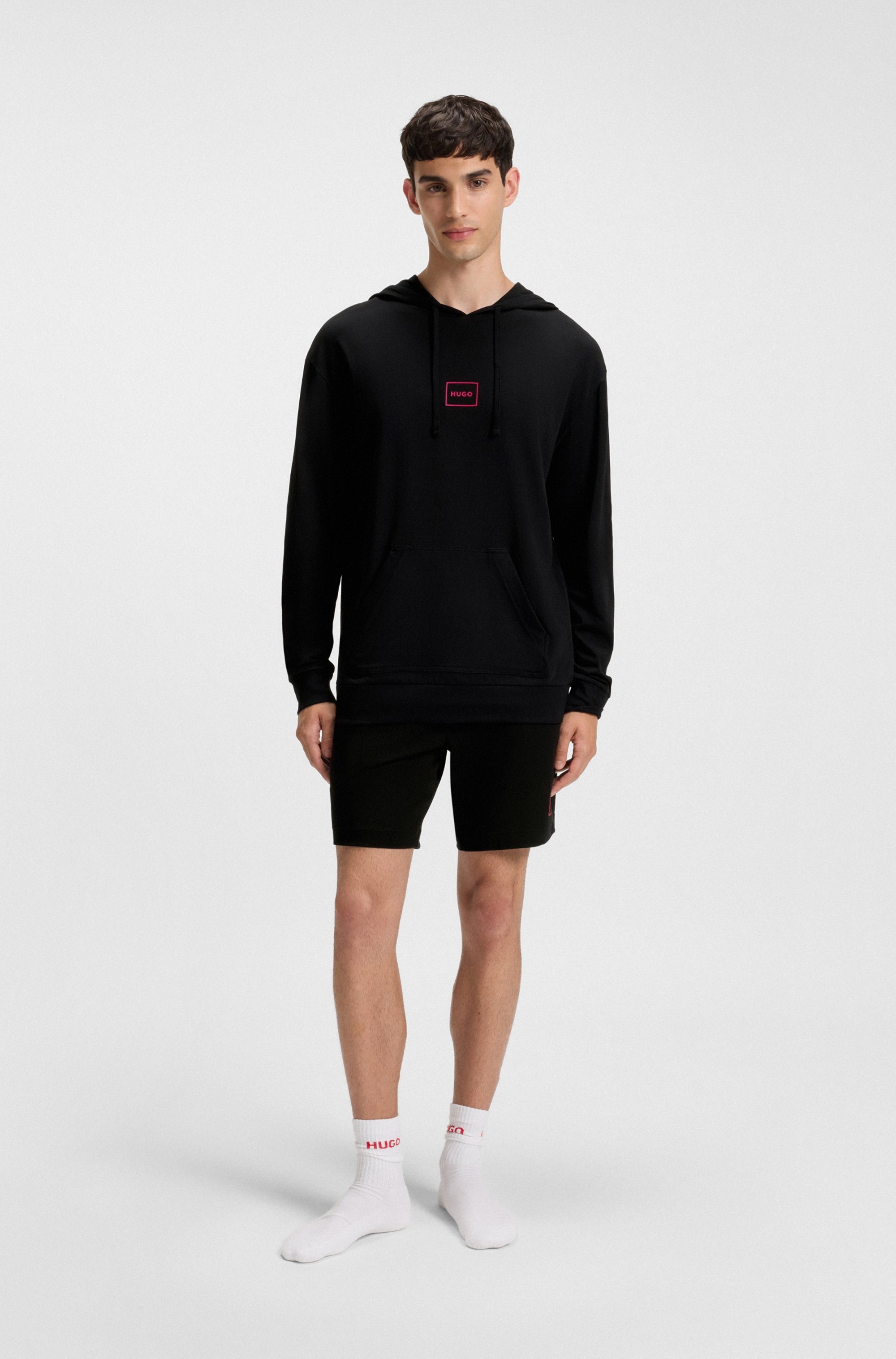 HUGO Underwear Kapuzensweatshirt, mit Markenlabel