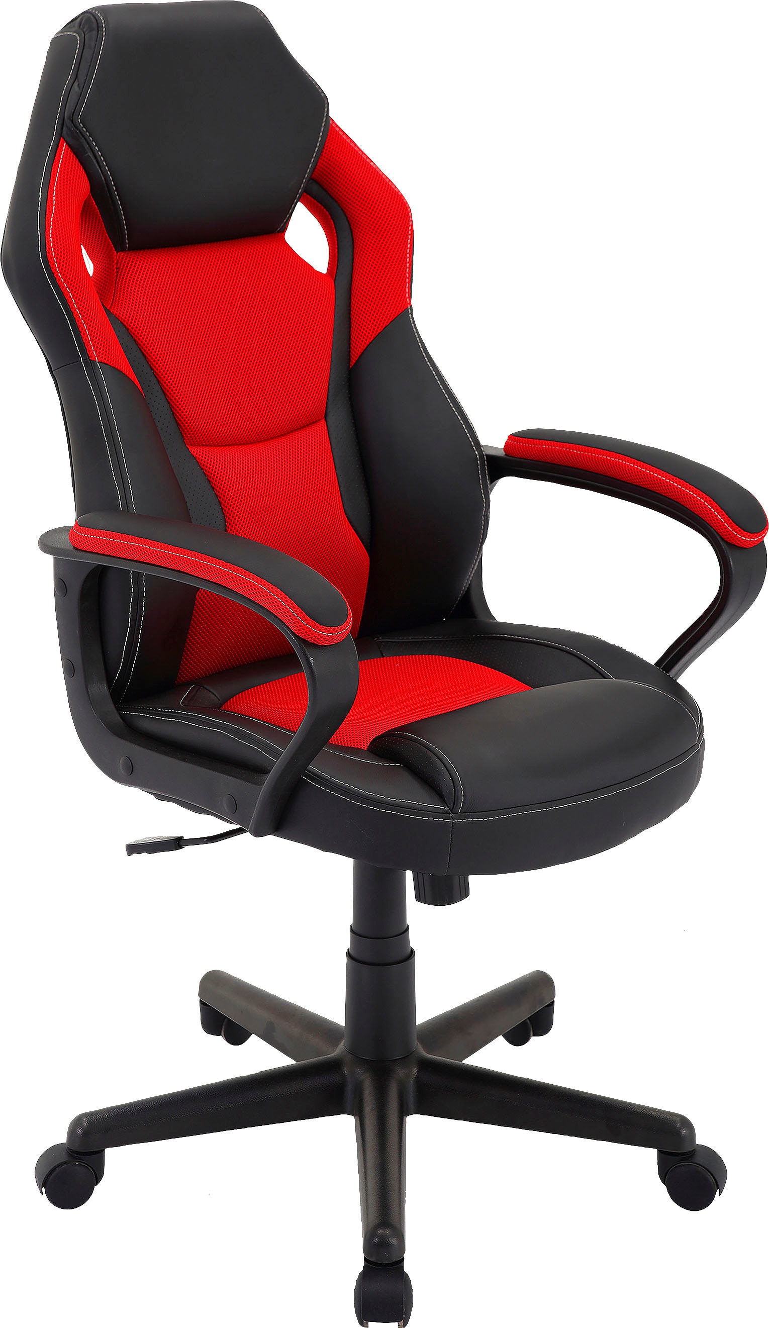 byLIVING Gaming-Stuhl »Matteo«, Wippmechanik Schreibtischstuhl mit OTTO Shop verstellbarer Kunstleder-Netzstoff, Online