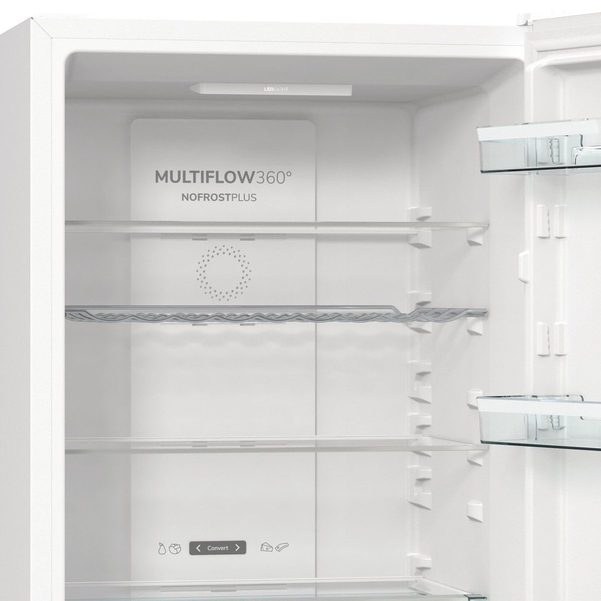 GORENJE Kühl-/Gefrierkombination »NRK619C61W4OT«, AdaptTech - des Gerät passt sich Ihren Bediengewohnheiten an