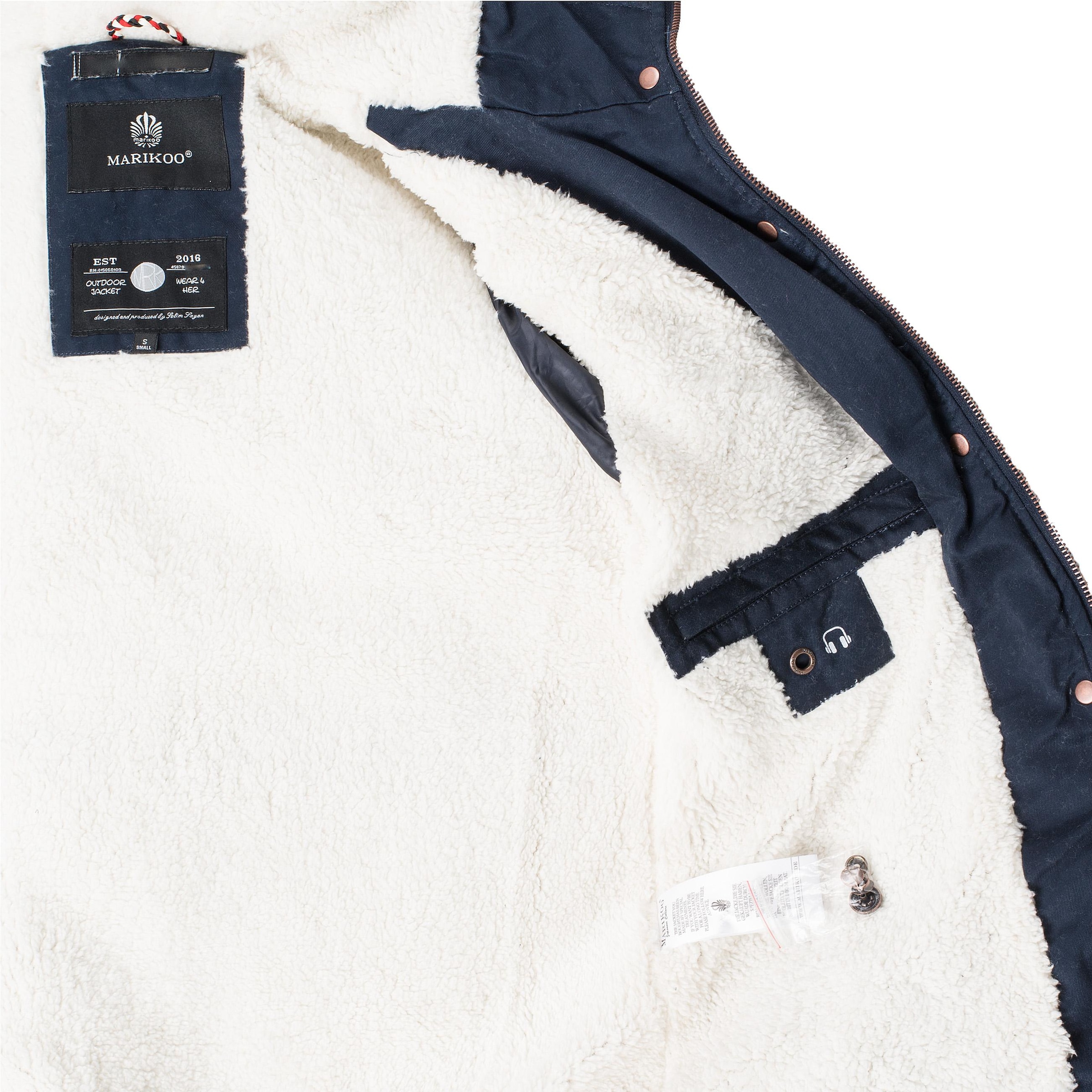 Marikoo Winterjacke »Winterjacke Manolya«