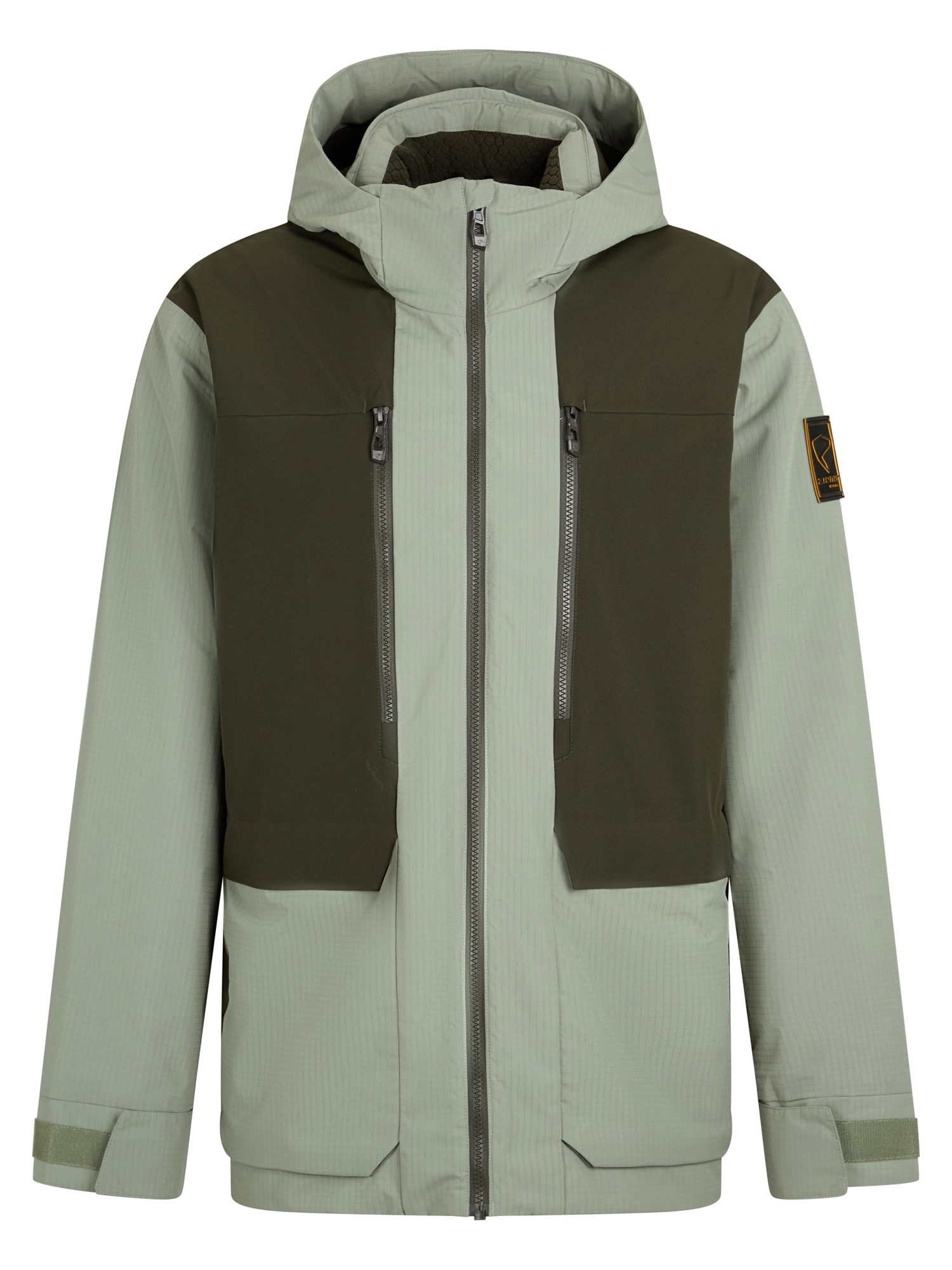 Ziener Skijacke »TORKO-Z AQUASHIELD® HERREN« 3 in 1 Parker, wasserdicht, winddicht, mit wärmender Innenjacke