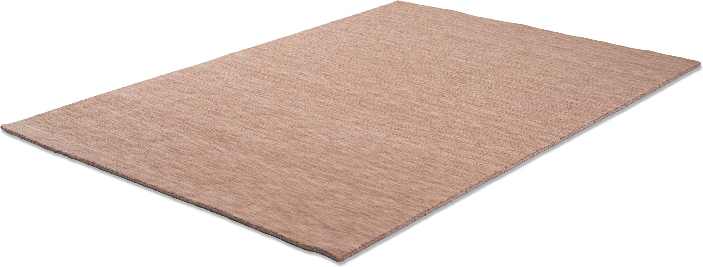 Sansibar Wollteppich »List« rechteckig 13 mm Höhe Kurzflor, Handweb Teppich, meliert, reine Wolle, handgewebt