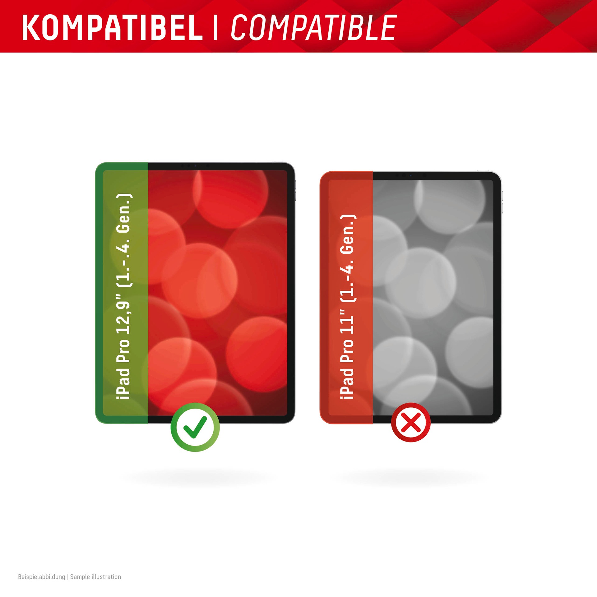 Displex Displayschutzfolie »Tablet PaperSense« für Apple iPad Pro 12,9 (3./4./5./6. Gen.) Schreiben wie auf Papier