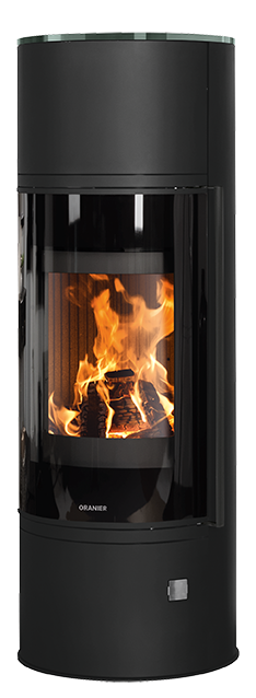 Oranier Kaminofen »»Arena Aqua 2.0«« 2 Stk. tlg. wasserführend, Abdeckplatte aus Glas