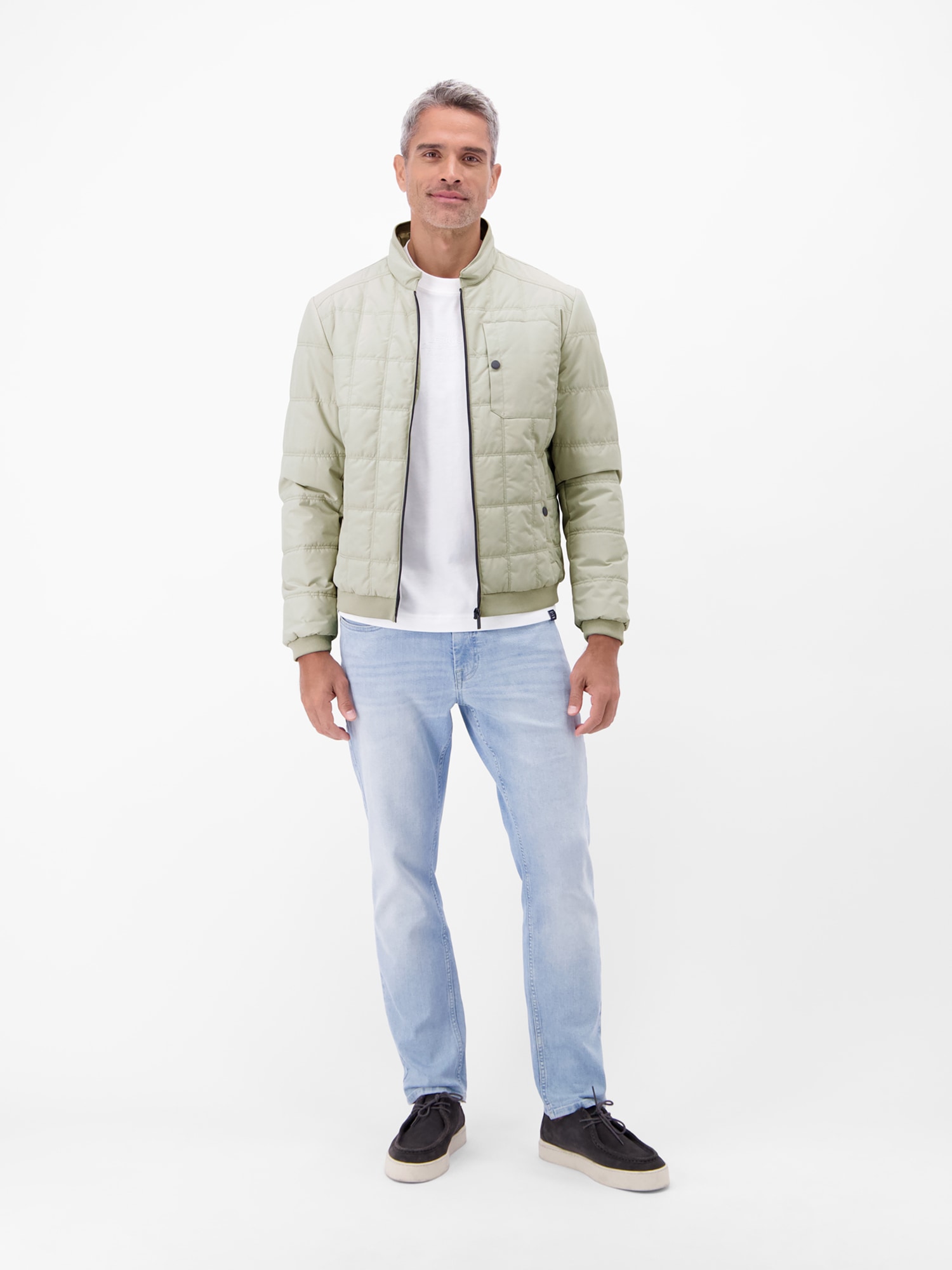 LERROS Outdoorjacke »Blousonjacke in Stepp-Optik« ohne Kapuze