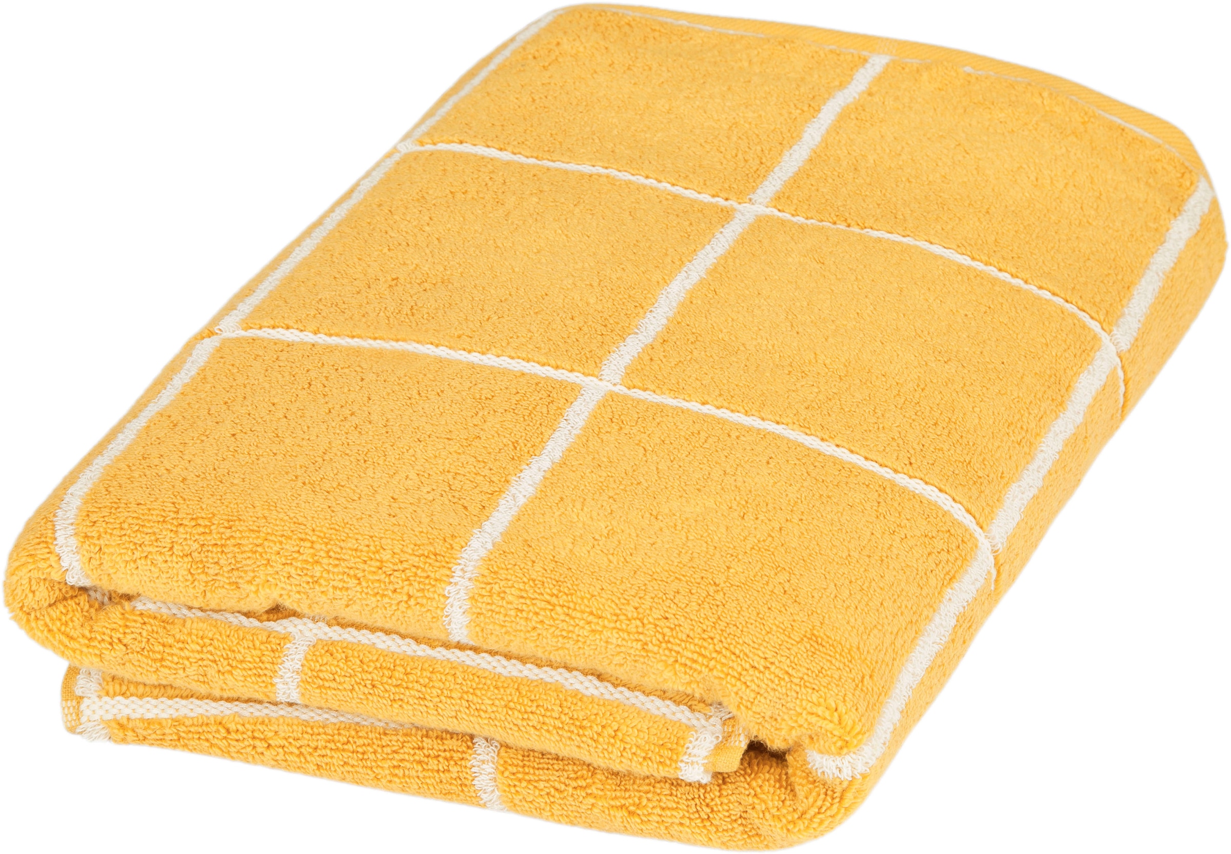ROSS Duschtuch »Cashmere Überkaro« 100% Baumwolle, kariert, in modischen Karo Farben