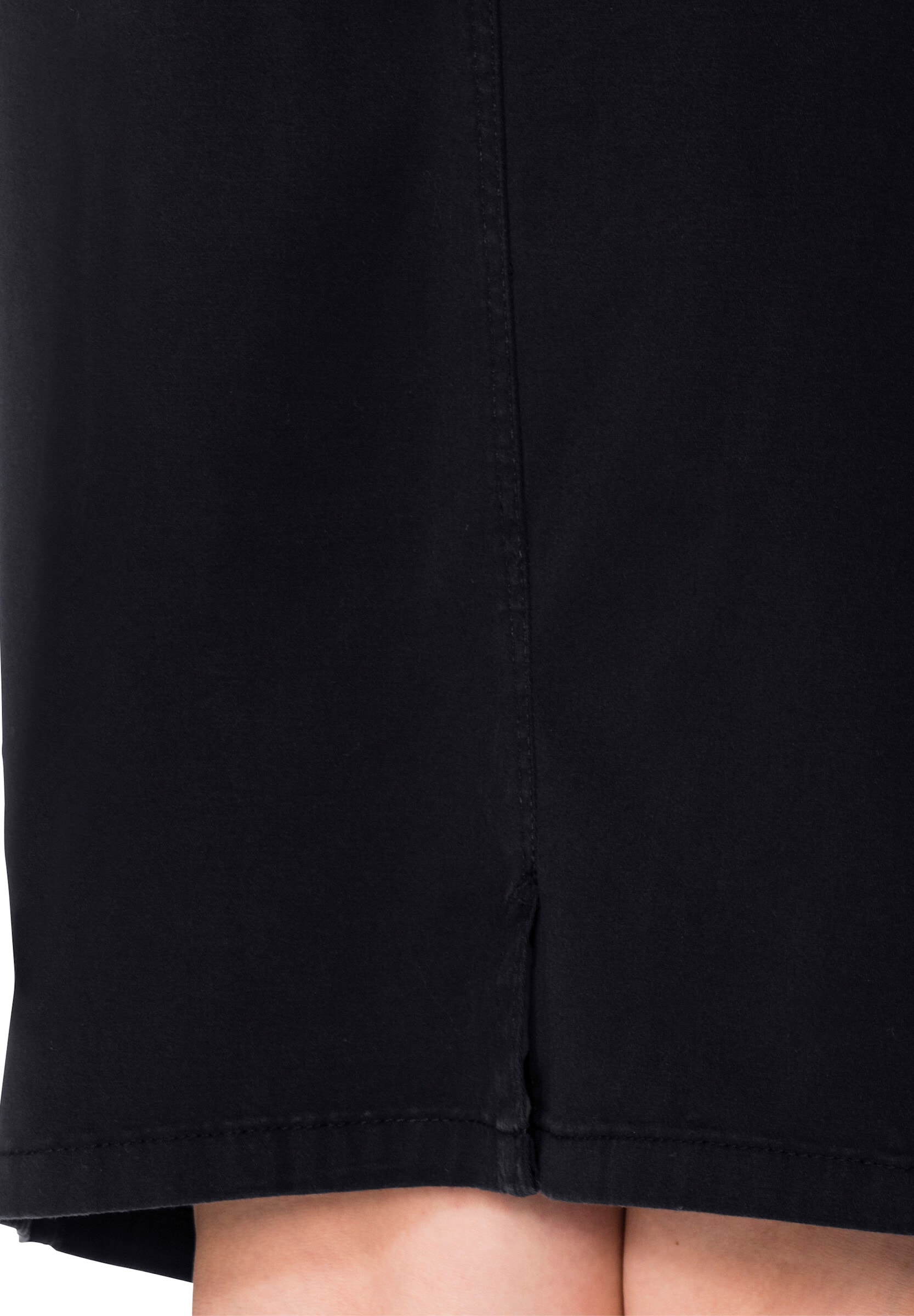 Sheego Bleistiftrock »Bleistiftrock Bleistiftrock aus Stretch-Twill« mit Gehschlitz