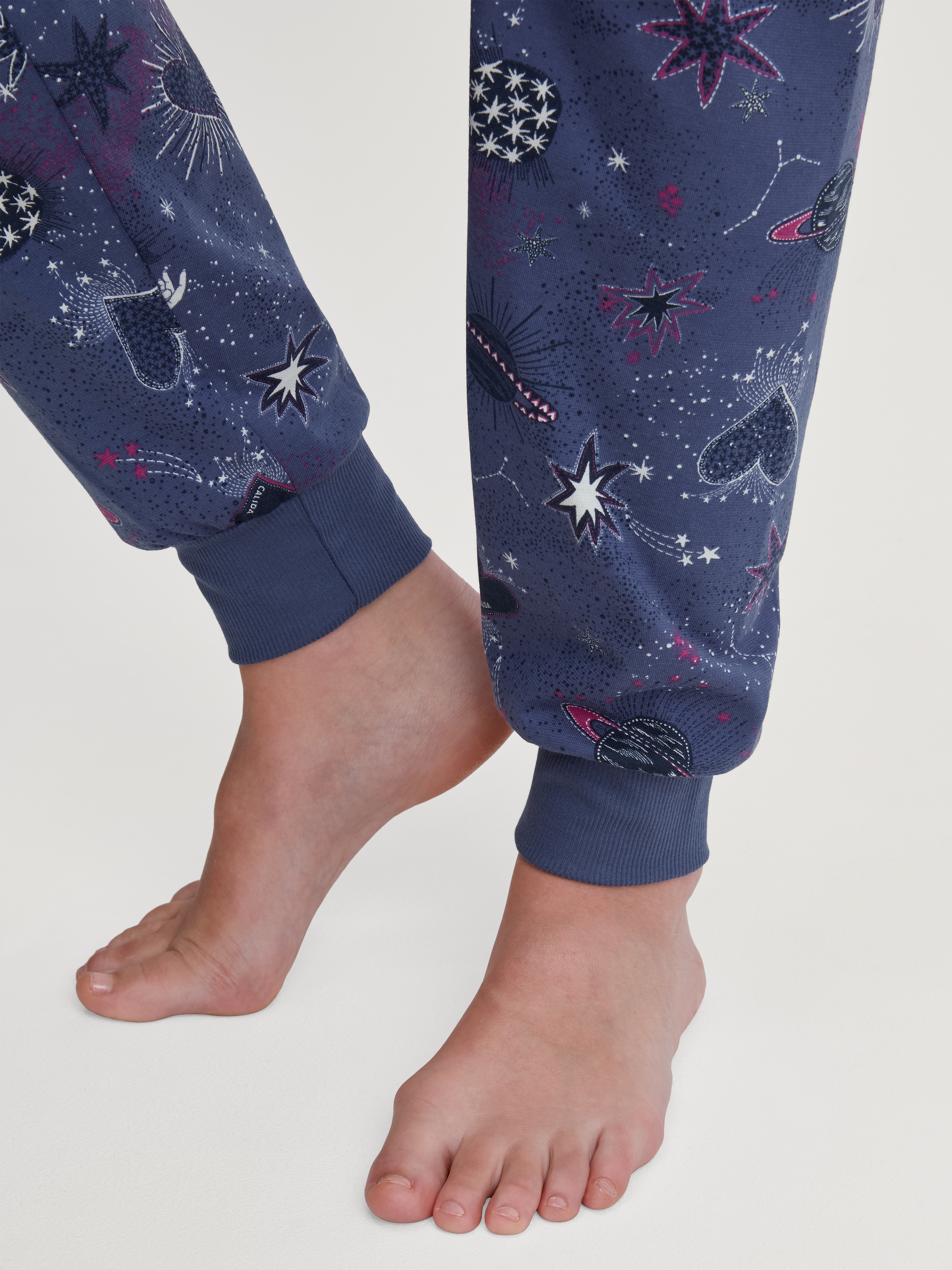 CALIDA Schlafanzug »Mystic Nights«, (2 tlg.), Elastischer Hosenbund