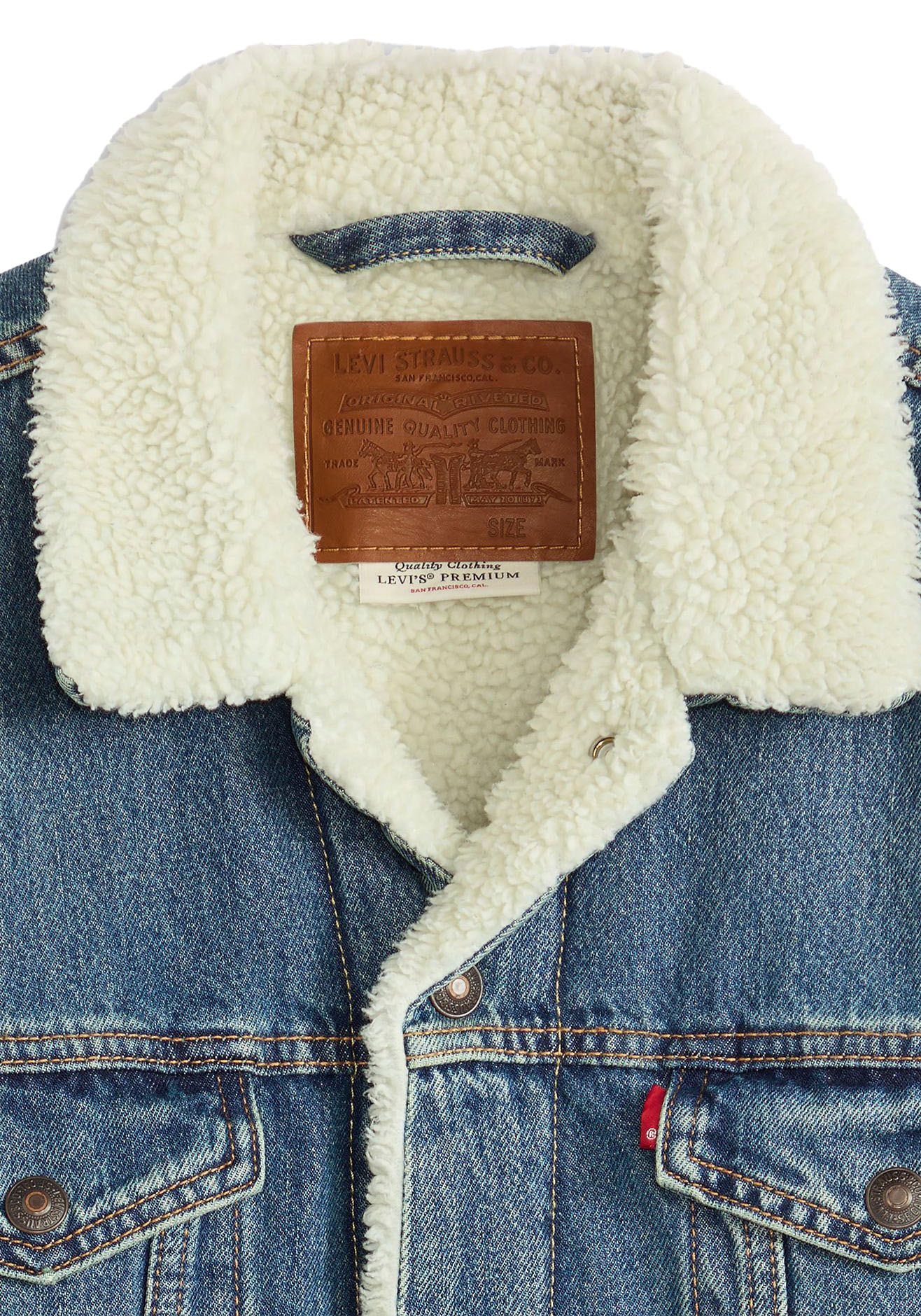 Levi's® Kurzjacke »SHERPA« mit Sherpa Fütterung