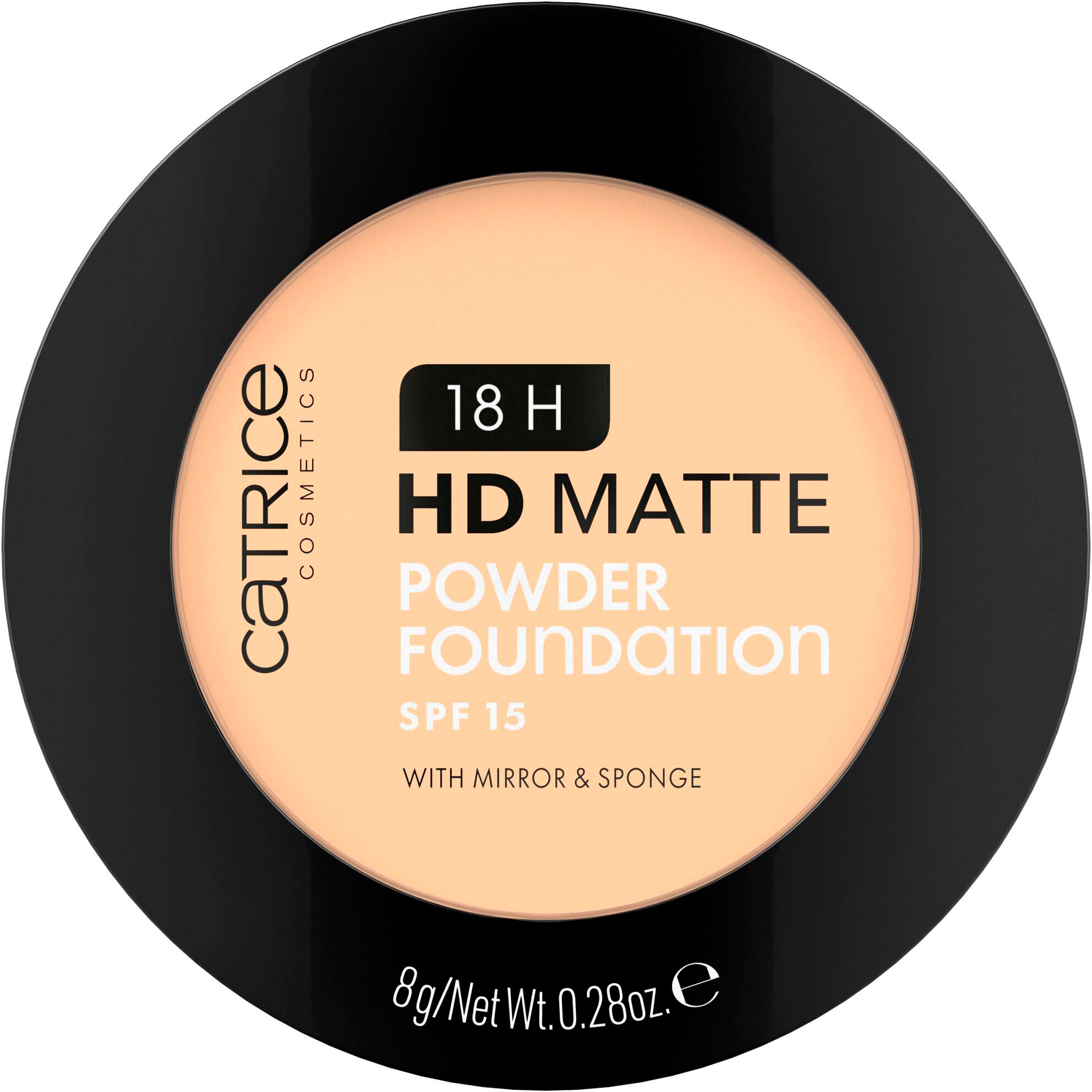 Catrice Puder »18H HD Matte Powder Foundation«, (Set, 3 tlg.), mit mattiertem Effekt