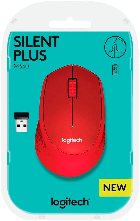Logitech Maus »M330 Silent Plus Mouse«