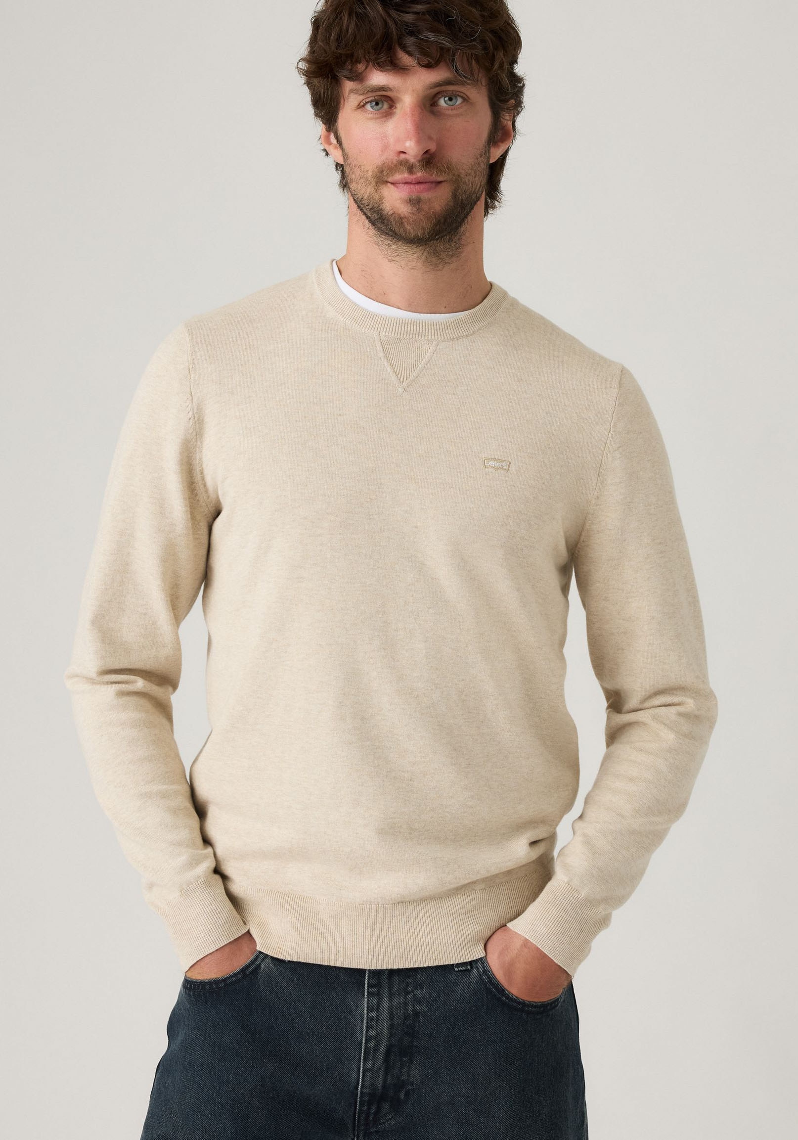 Levi's® Rundhalspullover »LIGHTWEIGHT HM SWEATER«