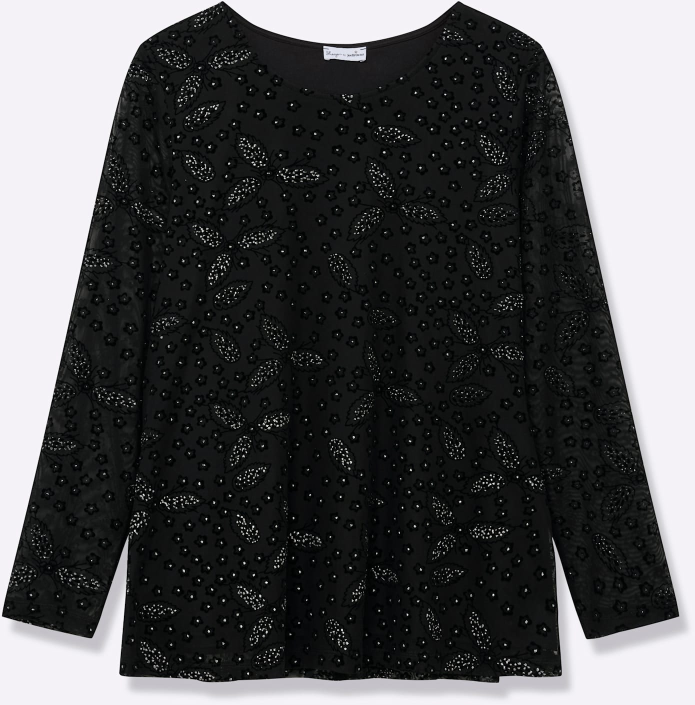 sheego by Joe Browns Langarmshirt »Shirt« 1 Stk. tlg.