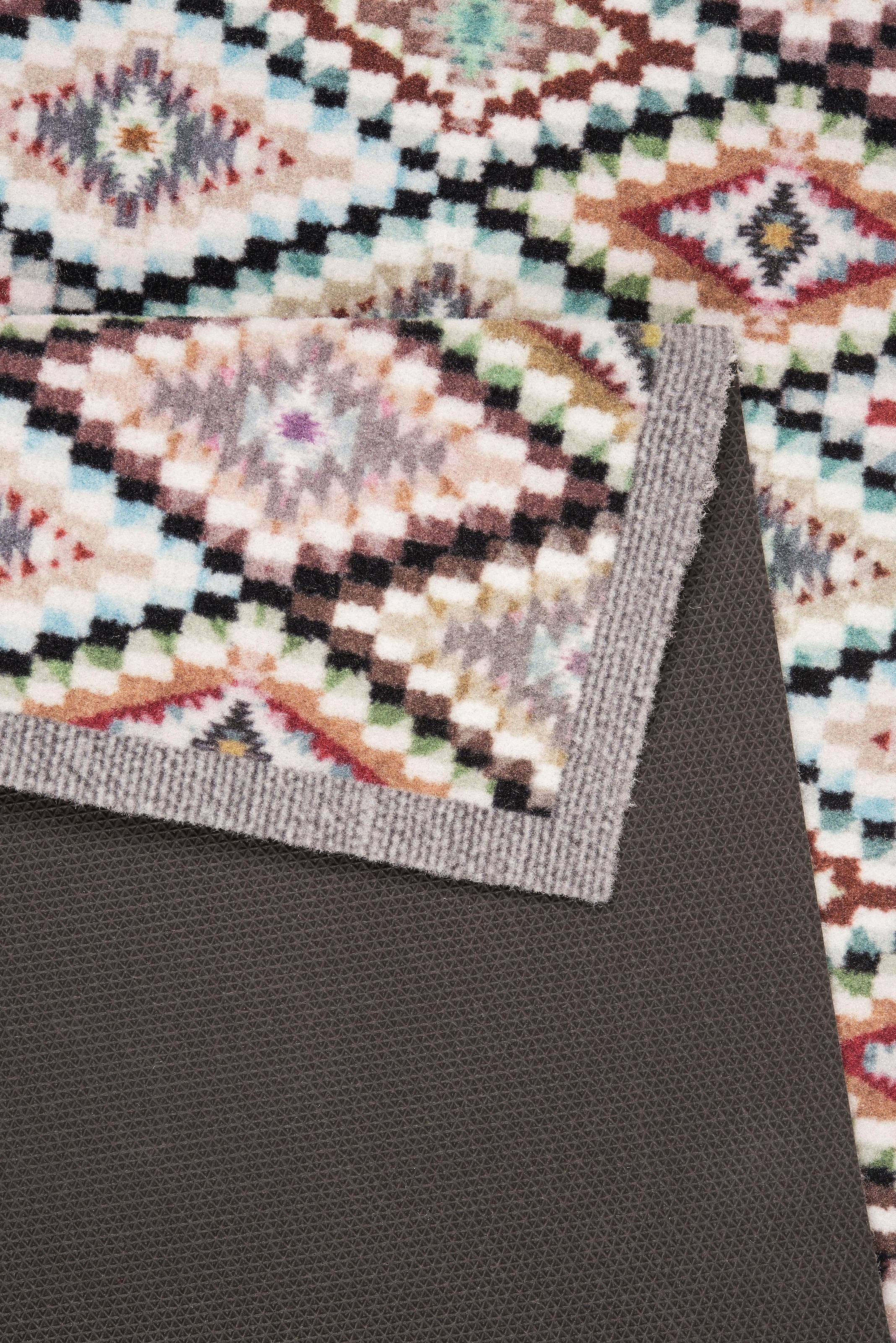 HANSE Home Läufer »Navajo«, rechteckig, 5 mm Höhe, Läufer, Rutschfest, Flachgewebe, Küche, Flur, Teppich, Waschbar